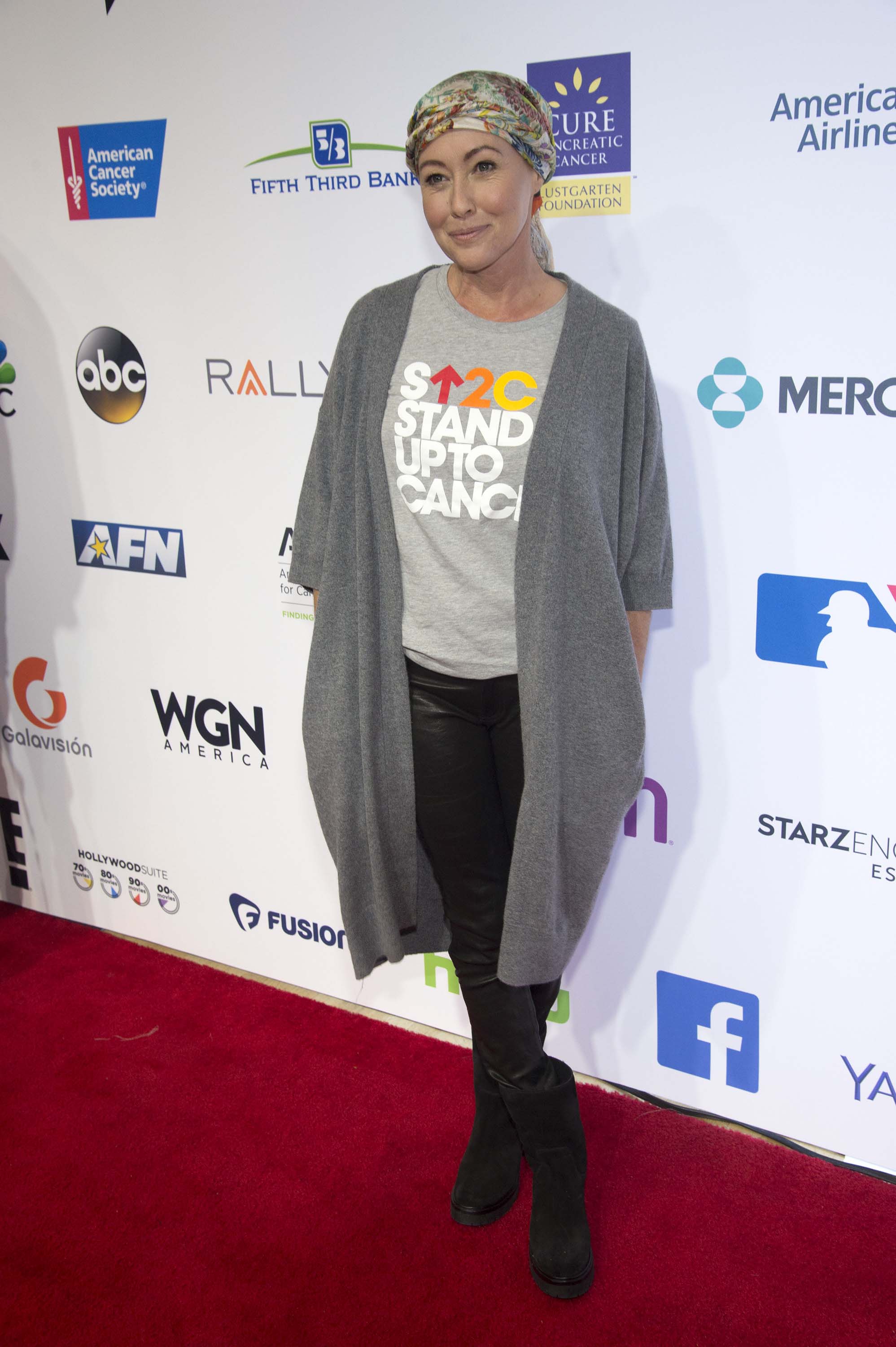 Shannen Doherty attends 5th Biennial Stand Up To Cancer