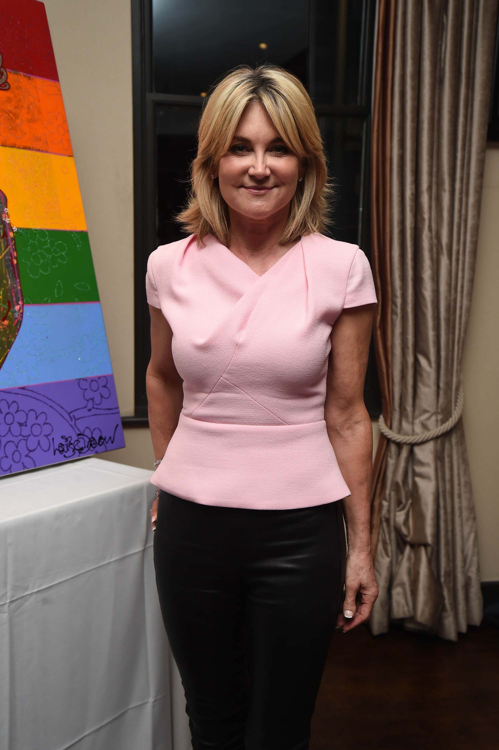 Anthea Turner attends HIV Awareness Dinner