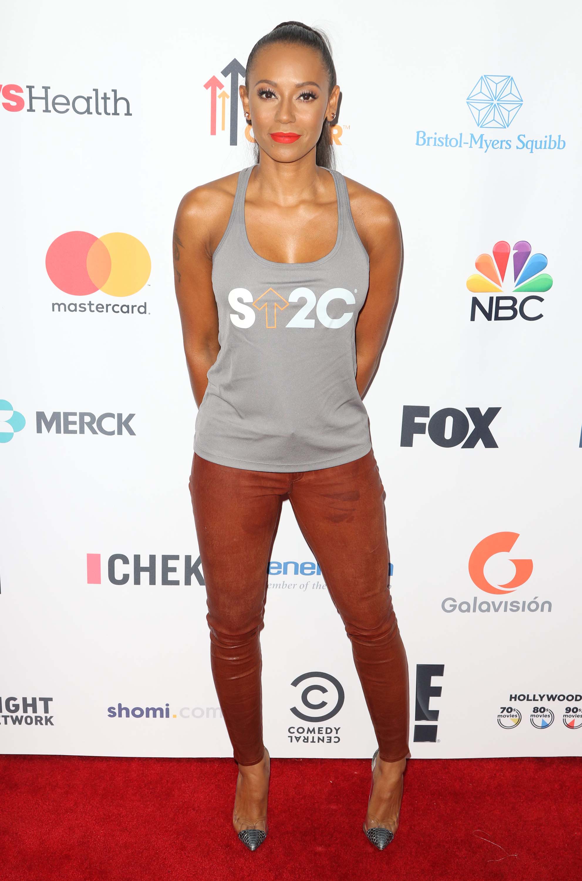 Melanie Brown attends Hollywood Unites for the 5th Biennial Stand Up To Cancer