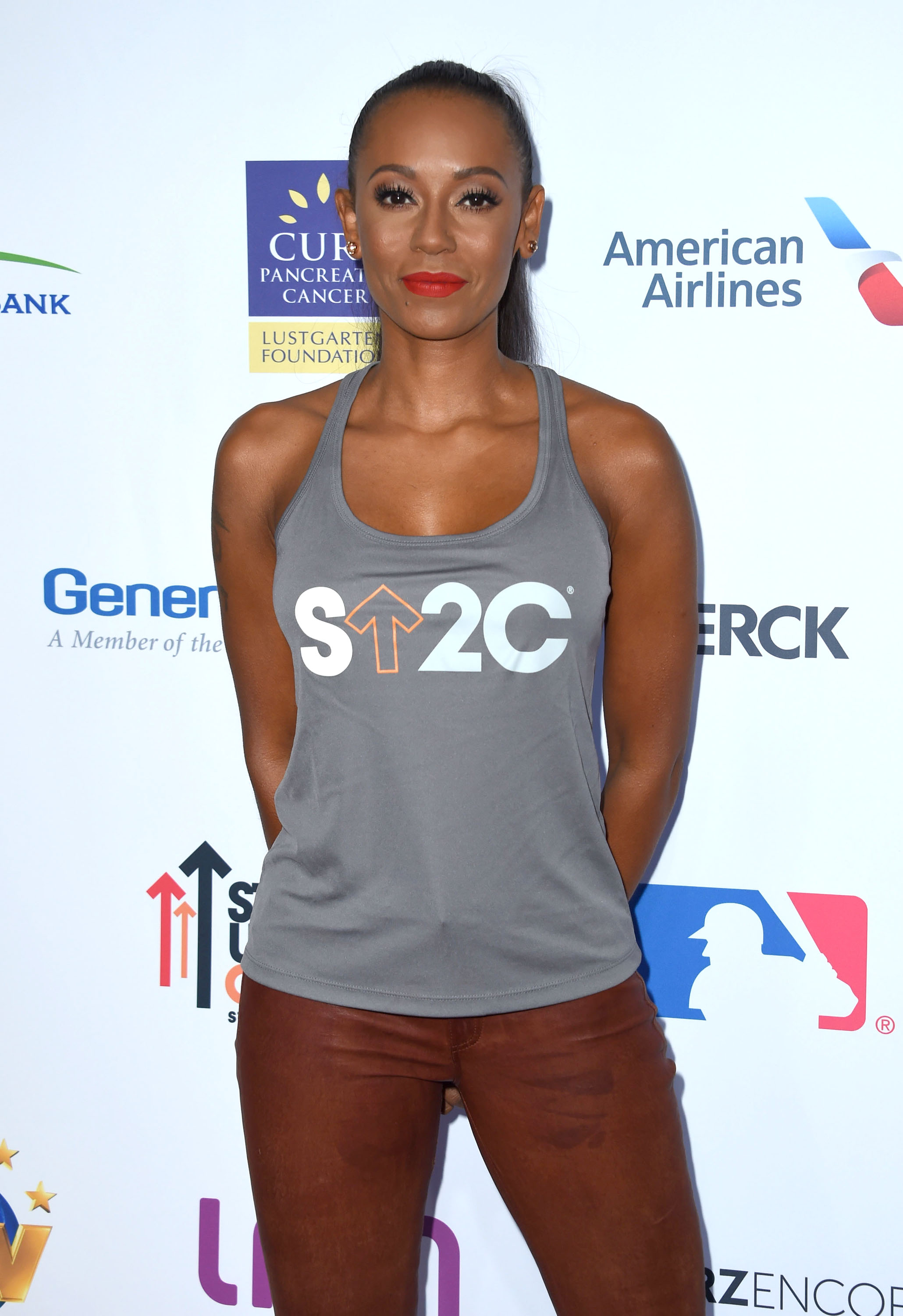 Melanie Brown attends Hollywood Unites for the 5th Biennial Stand Up To Cancer