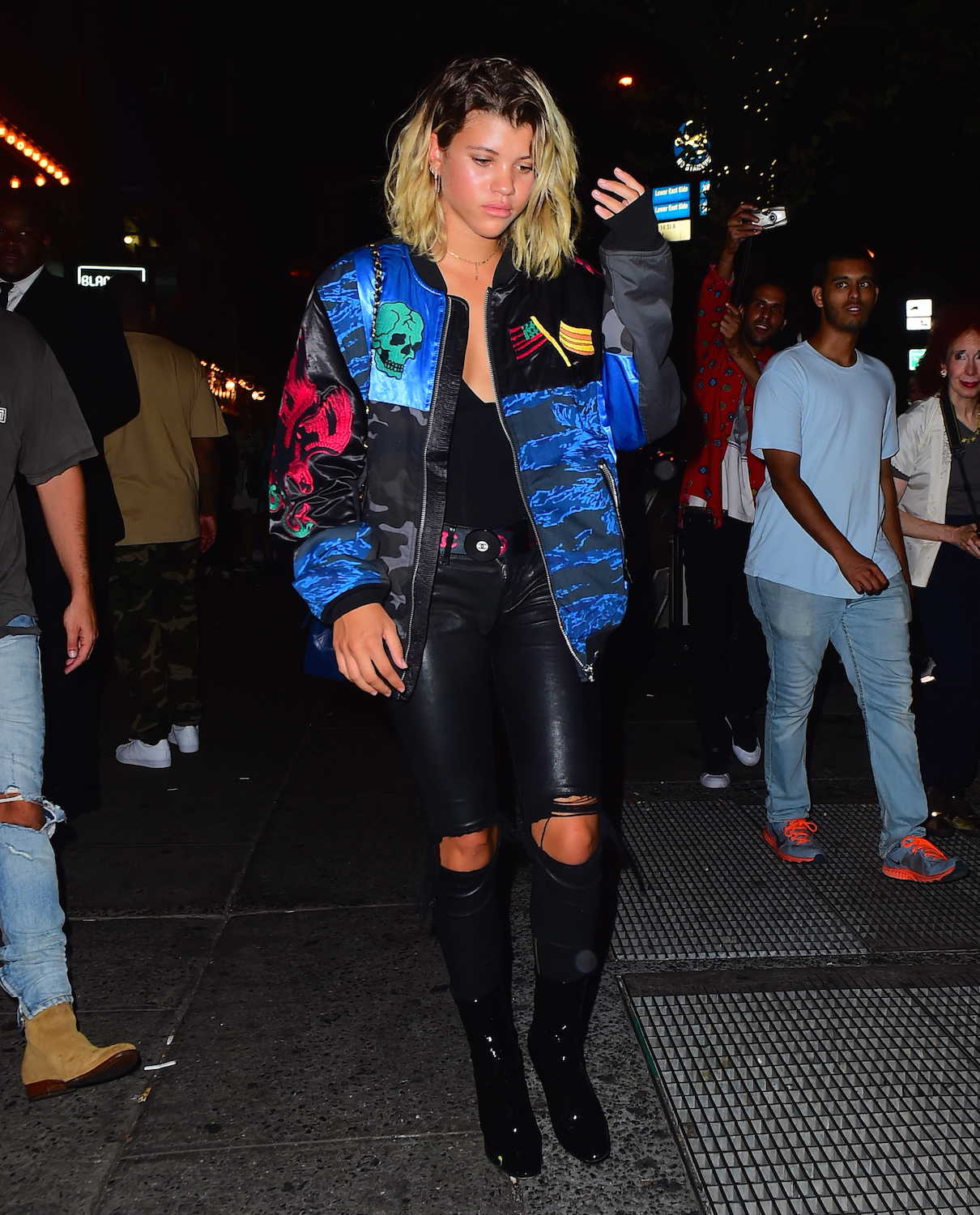 Sofia Richie out in New York City