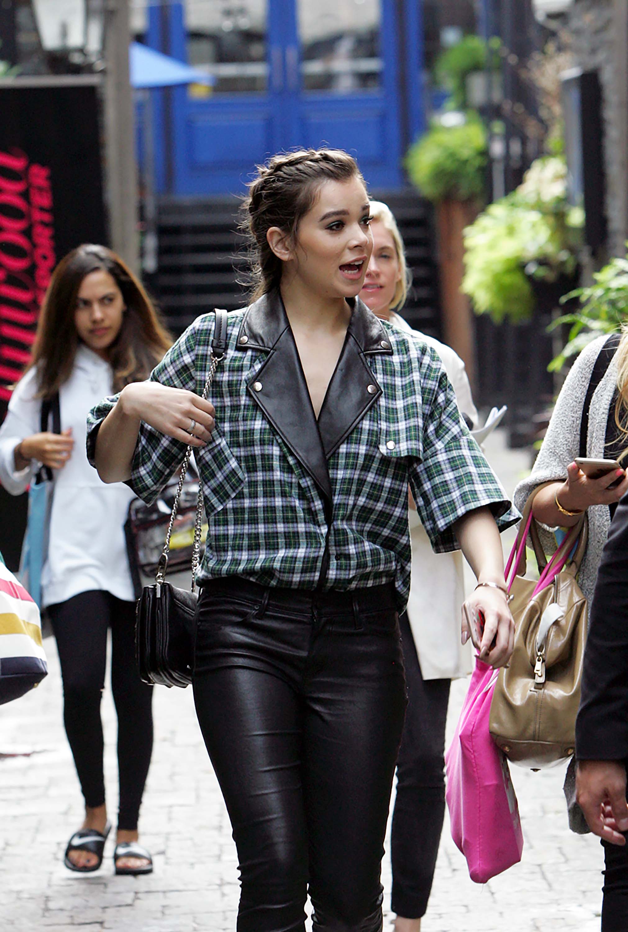 Hailee Steinfeld out in Toronto