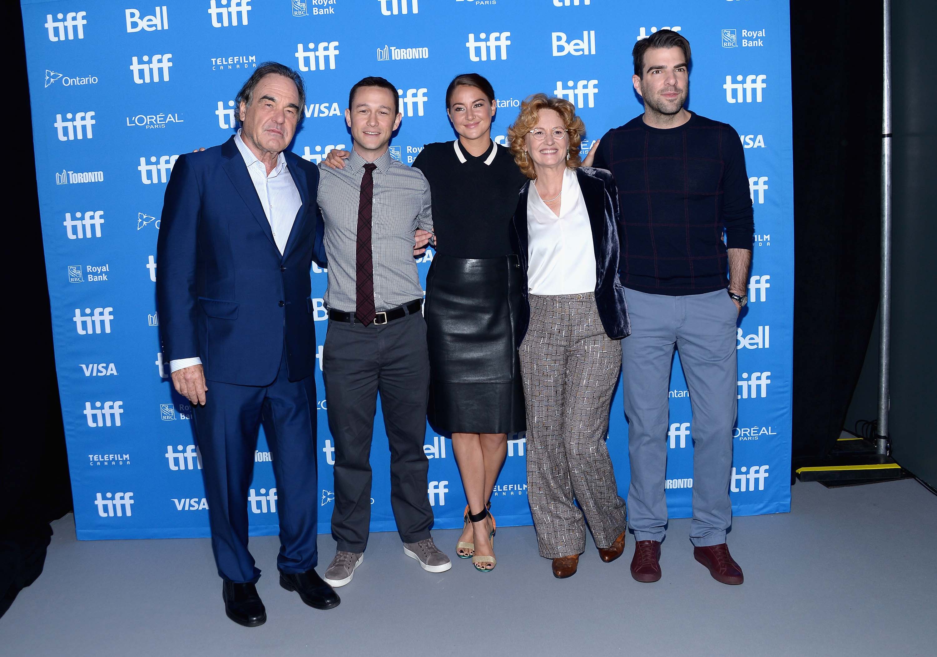 Shailene Woodley attends the 2016 TIFF Snowden press conference