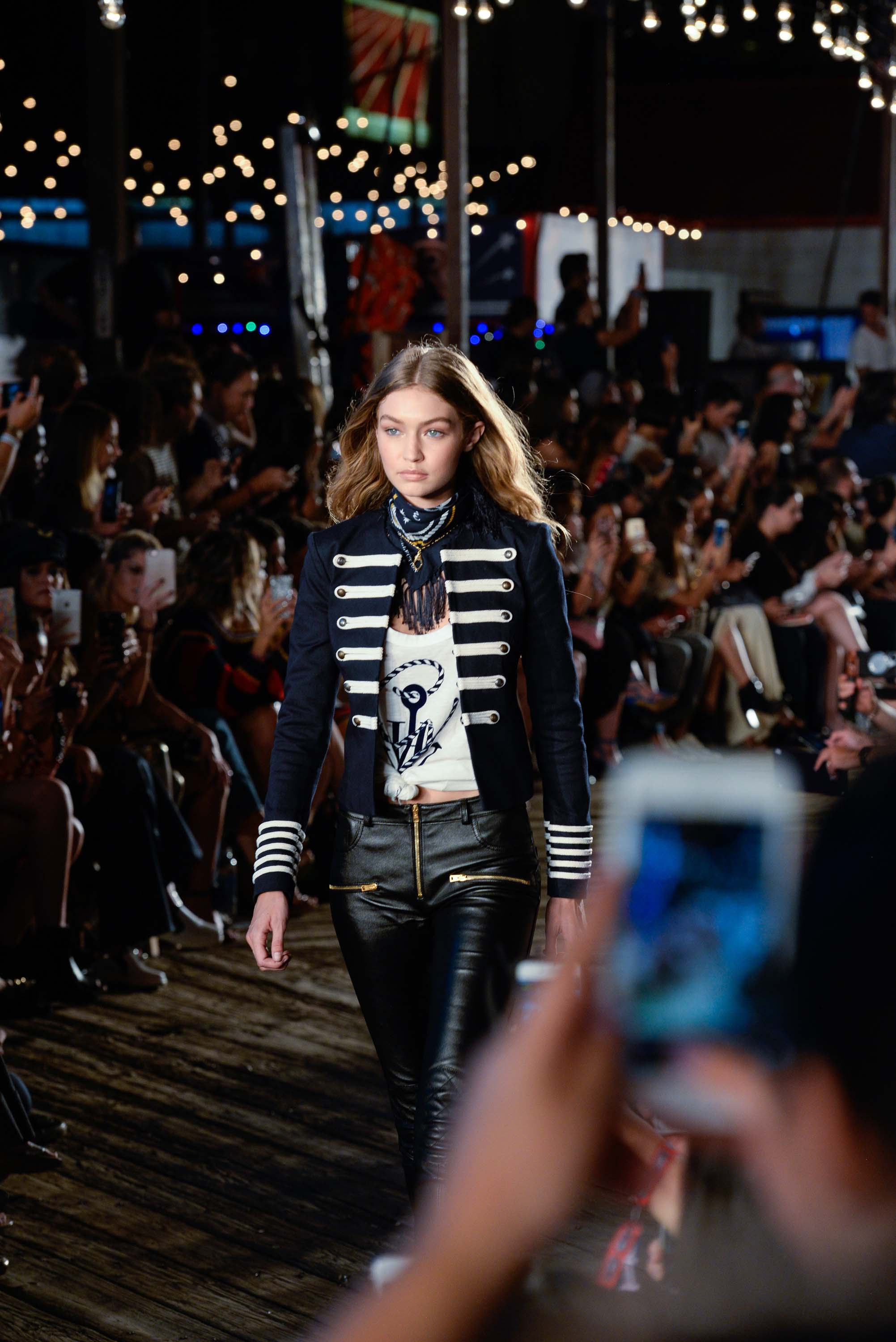 Gigi Hadid attends the #TOMMYNOW Women’s Fashion Show