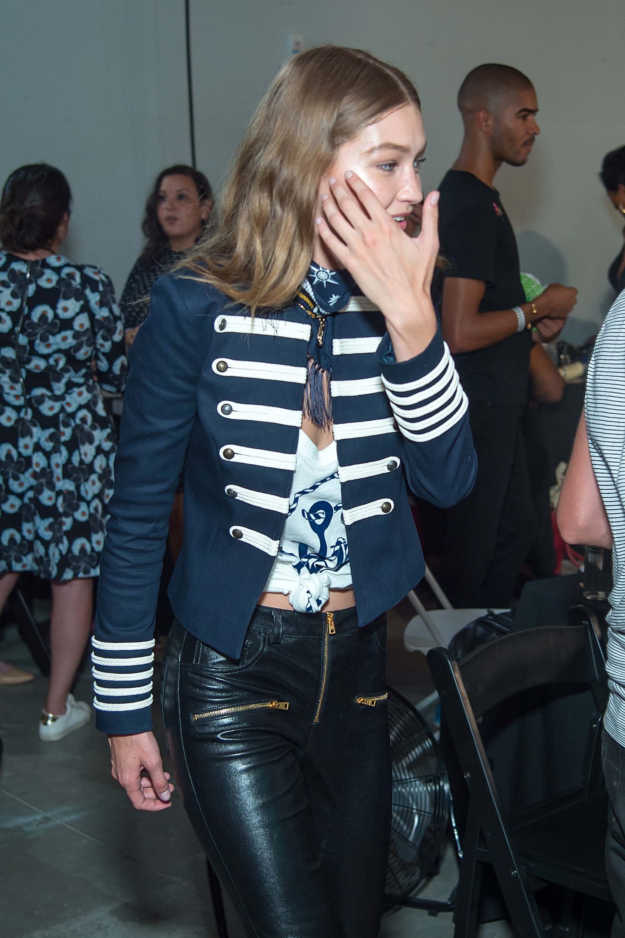 Gigi Hadid attends the #TOMMYNOW Women’s Fashion Show