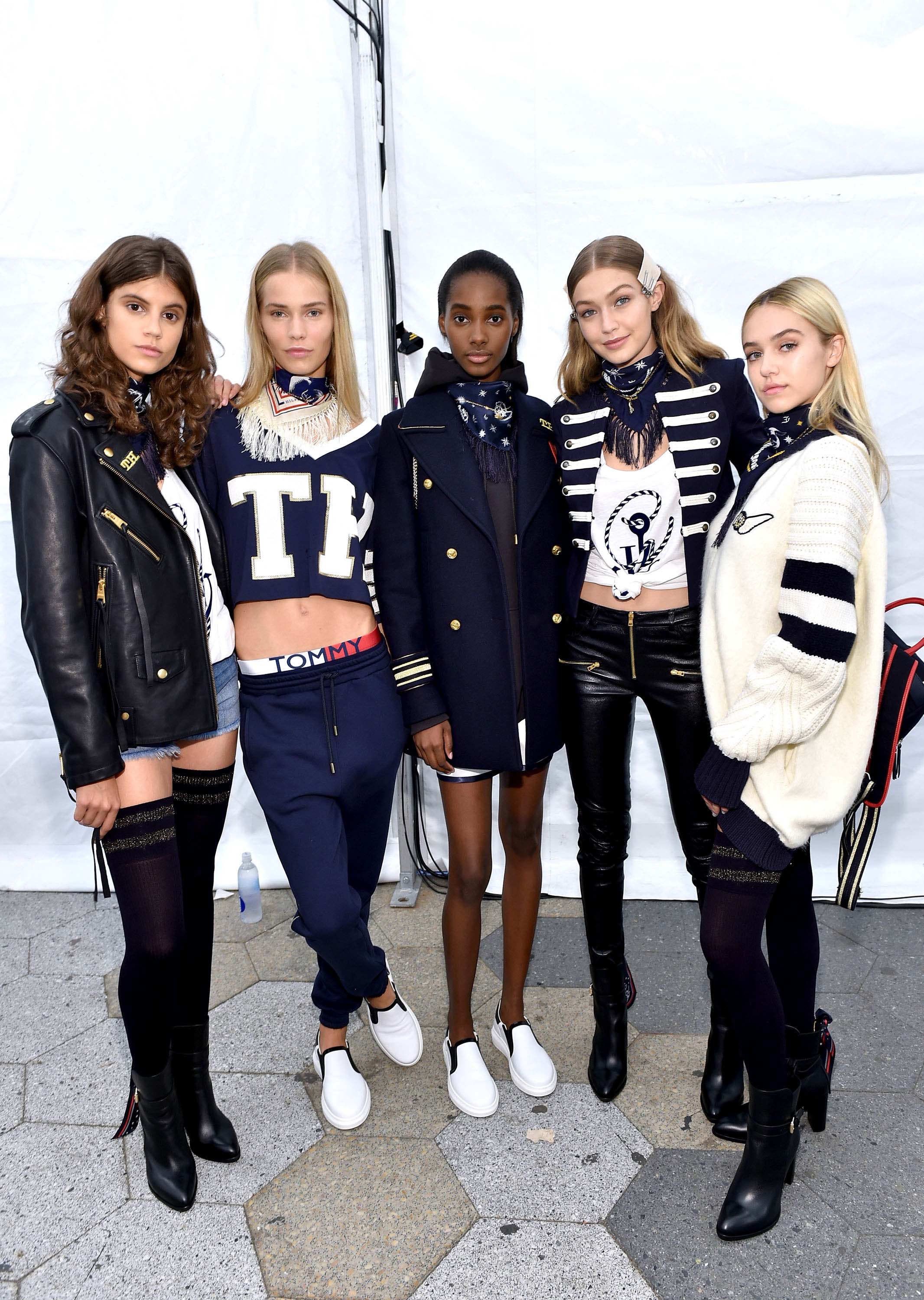 Gigi Hadid attends the #TOMMYNOW Women’s Fashion Show