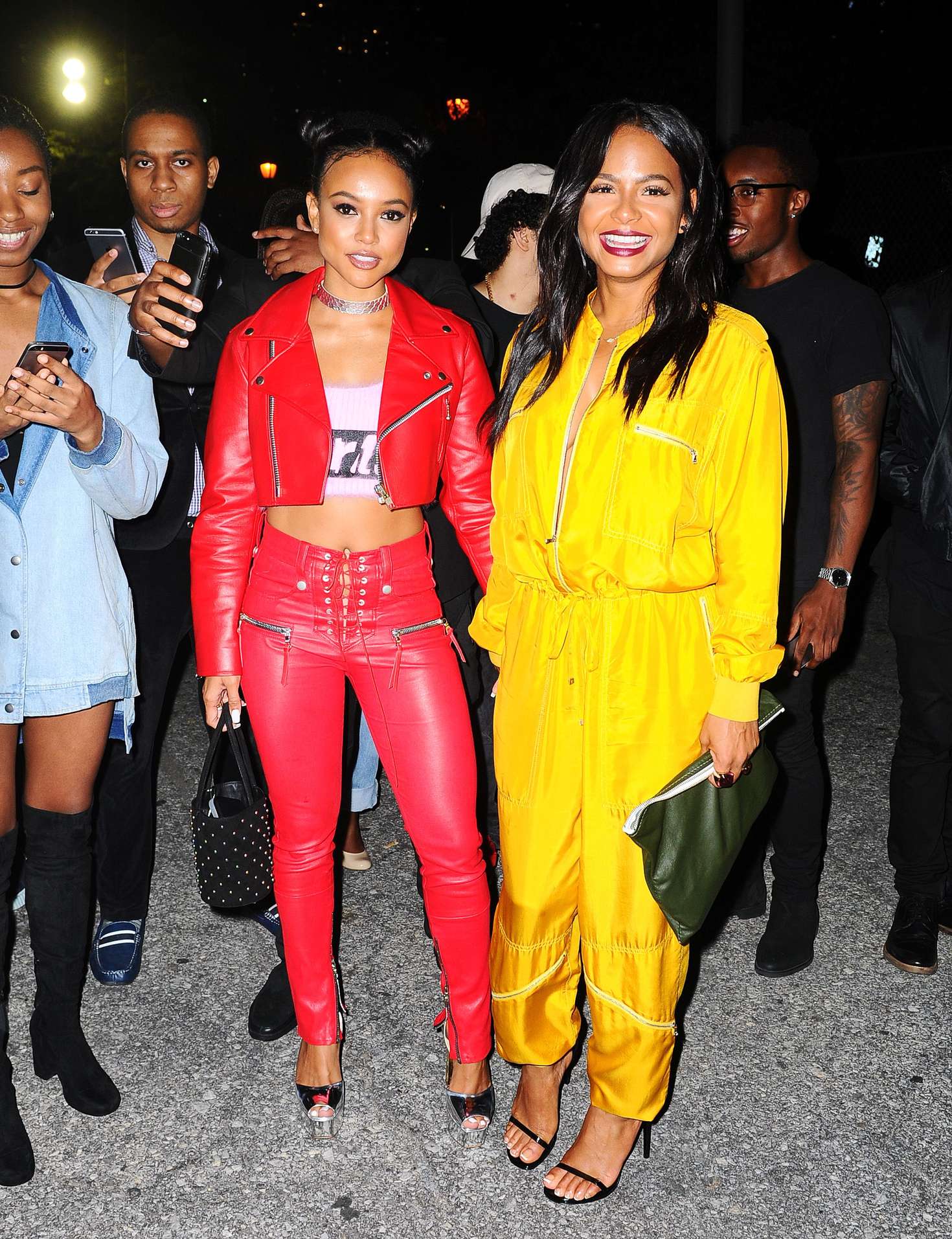 Karrueche Tran at Alexander Wang x Adidas Party