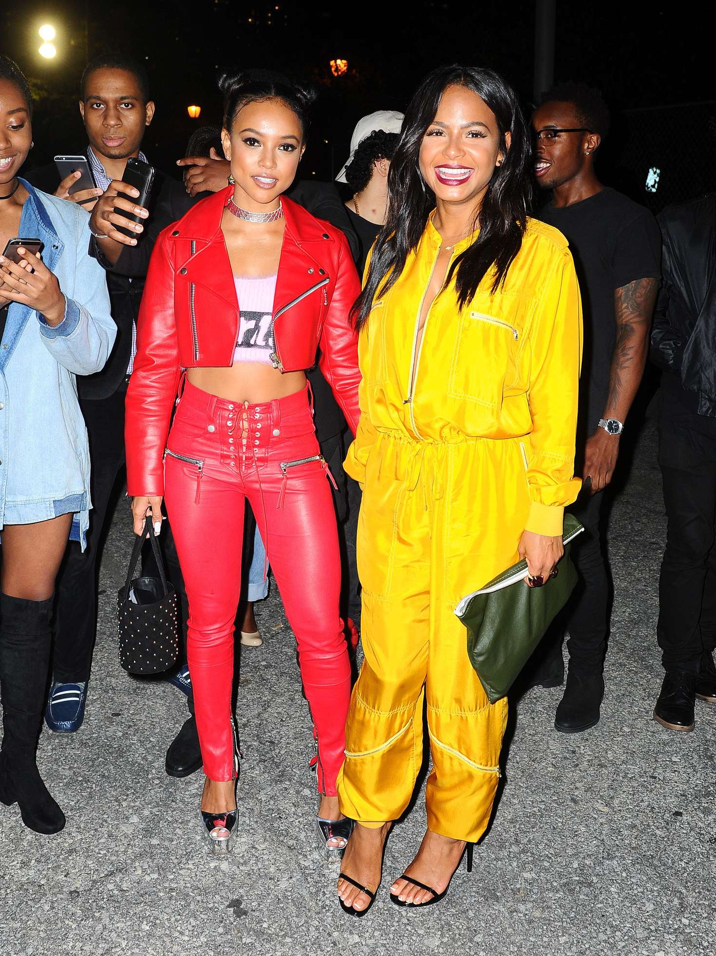 Karrueche Tran at Alexander Wang x Adidas Party