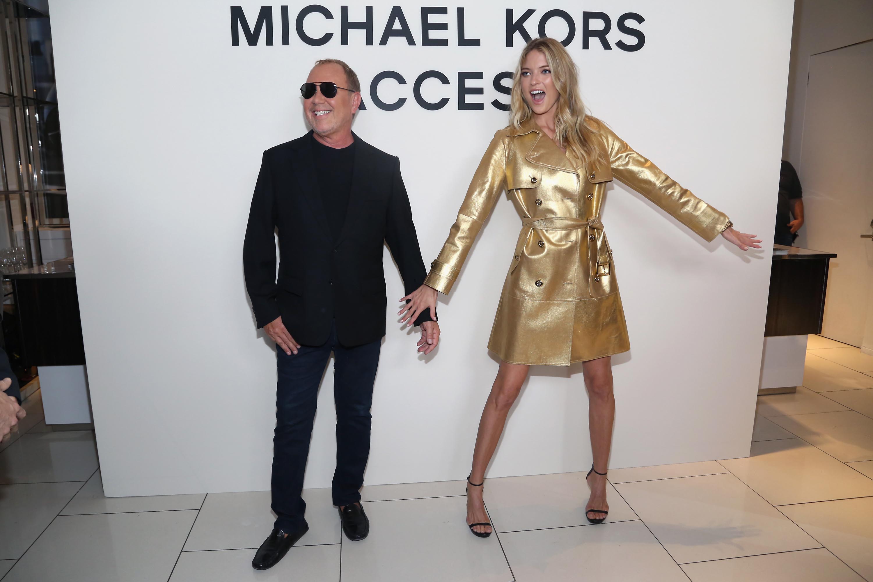 Martha Hunt attends the Michael Kors Access Smartwatch Launch Party