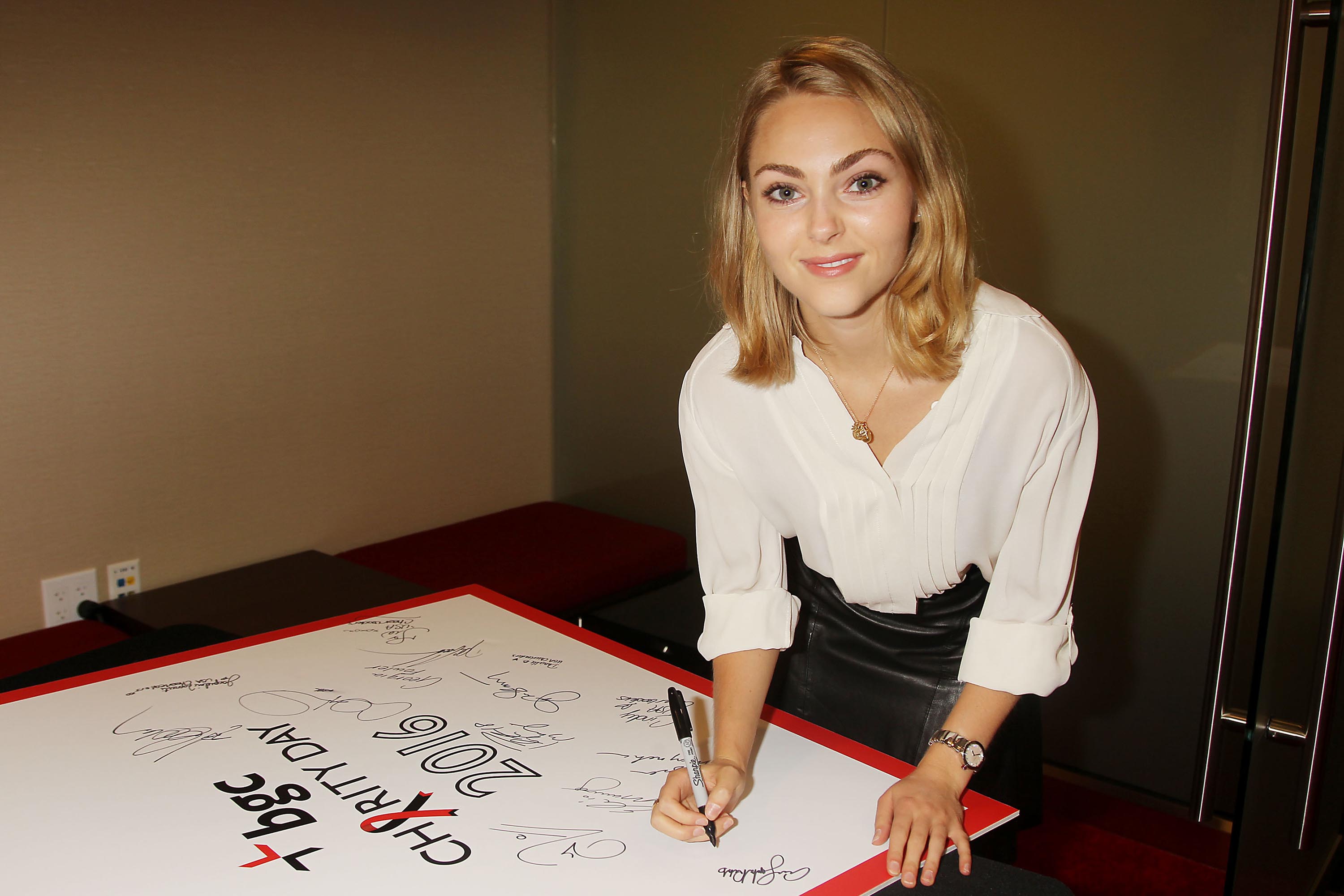 AnnaSophia Robb attends Annual Charity Day