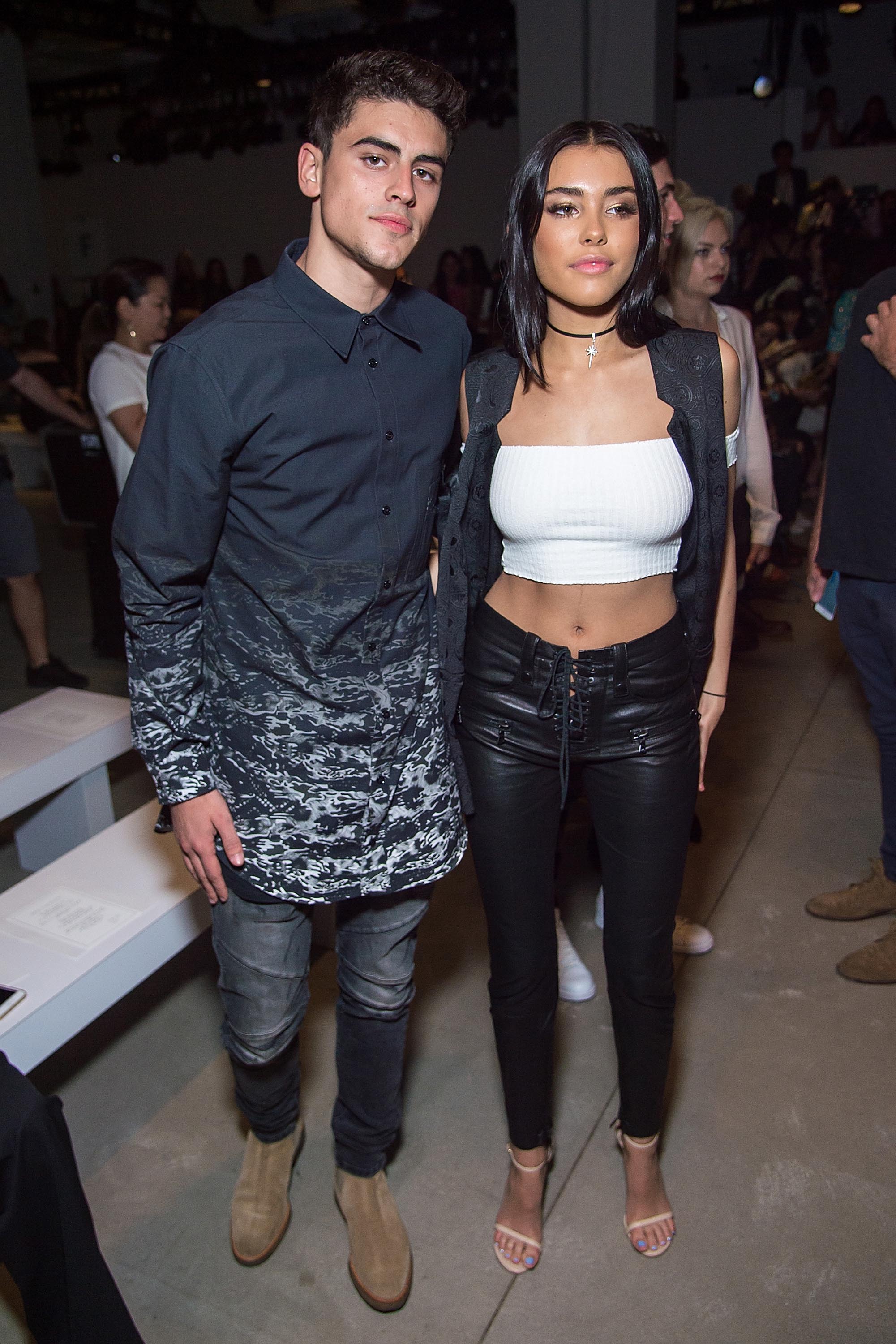 Madison Beer attends the Erin Fetherston Show