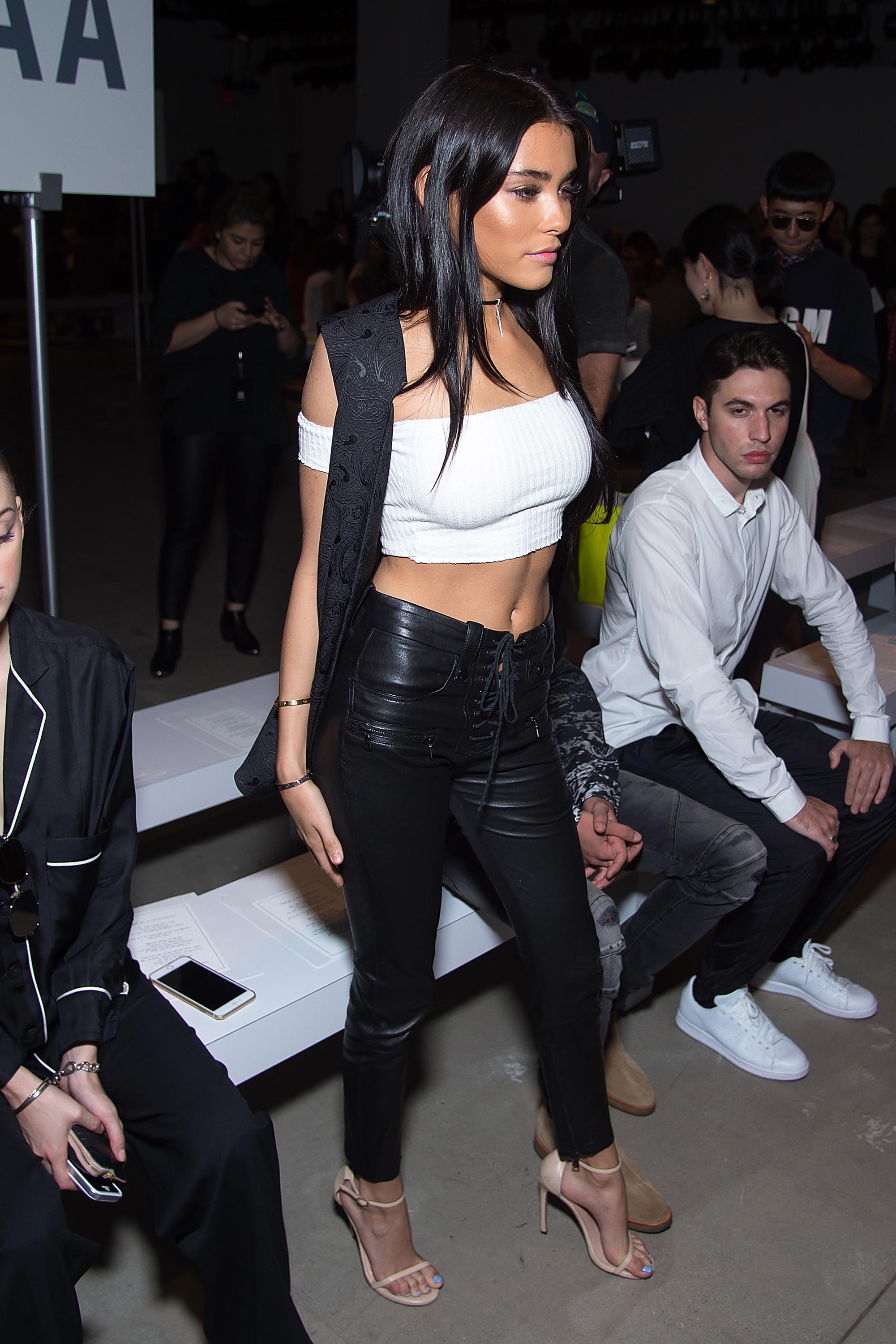 Madison Beer attends the Erin Fetherston Show