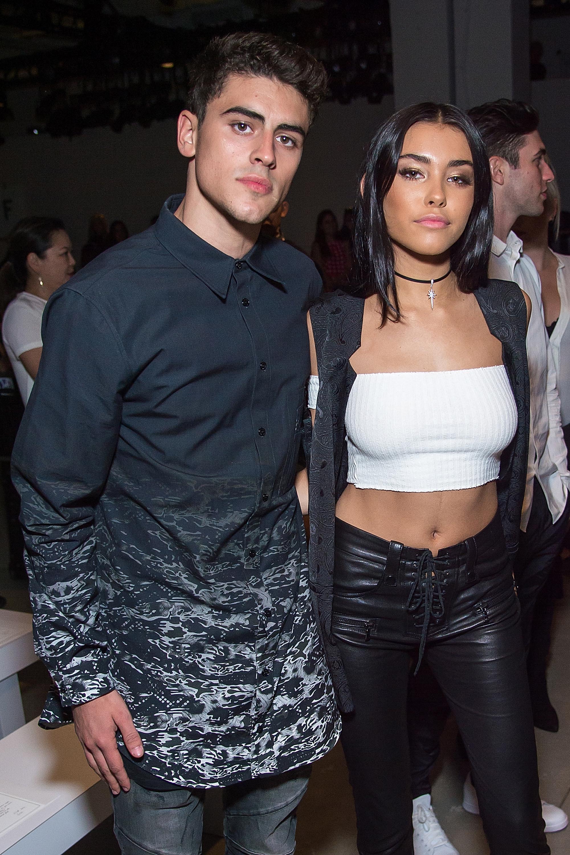 Madison Beer attends the Erin Fetherston Show