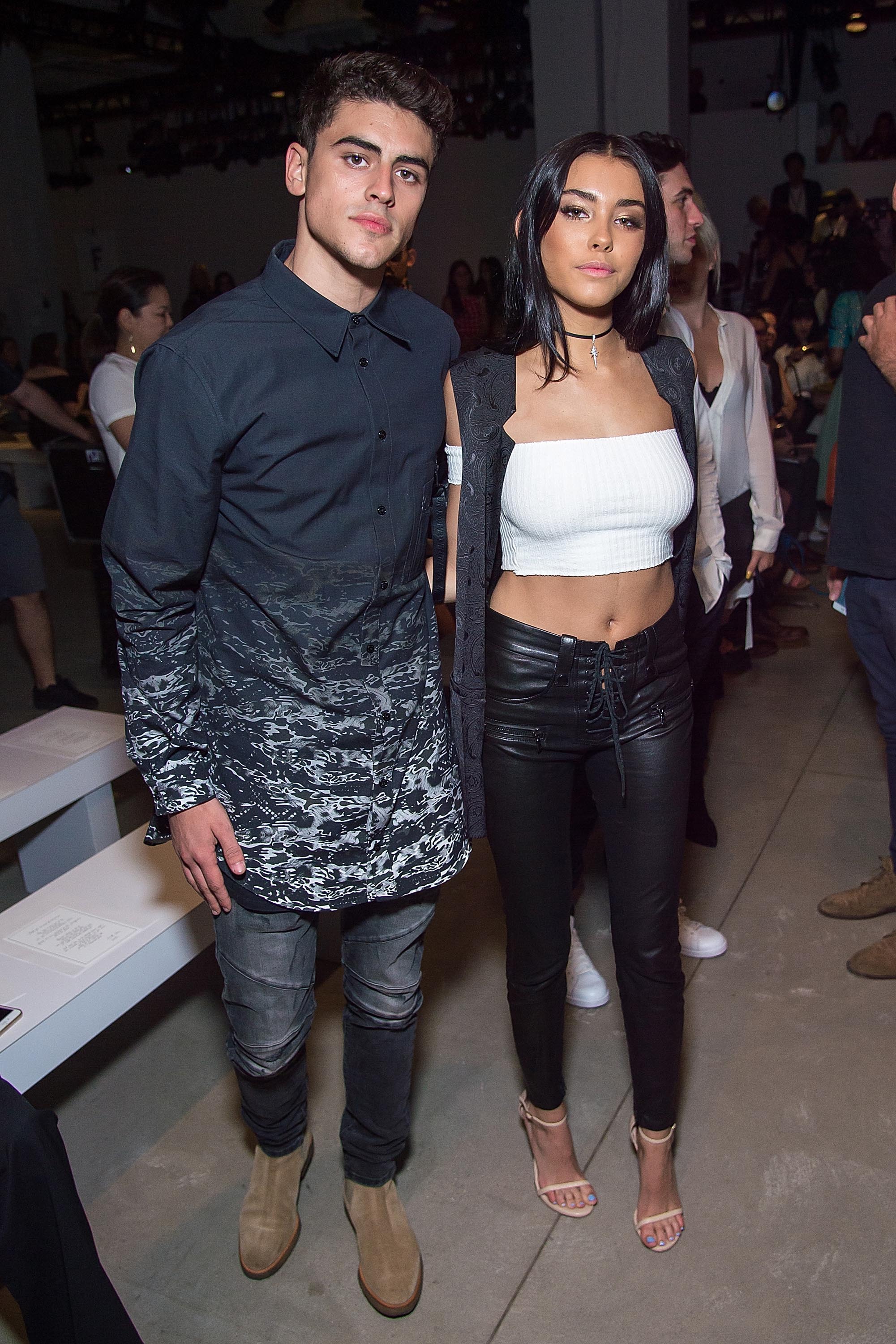 Madison Beer attends the Erin Fetherston Show