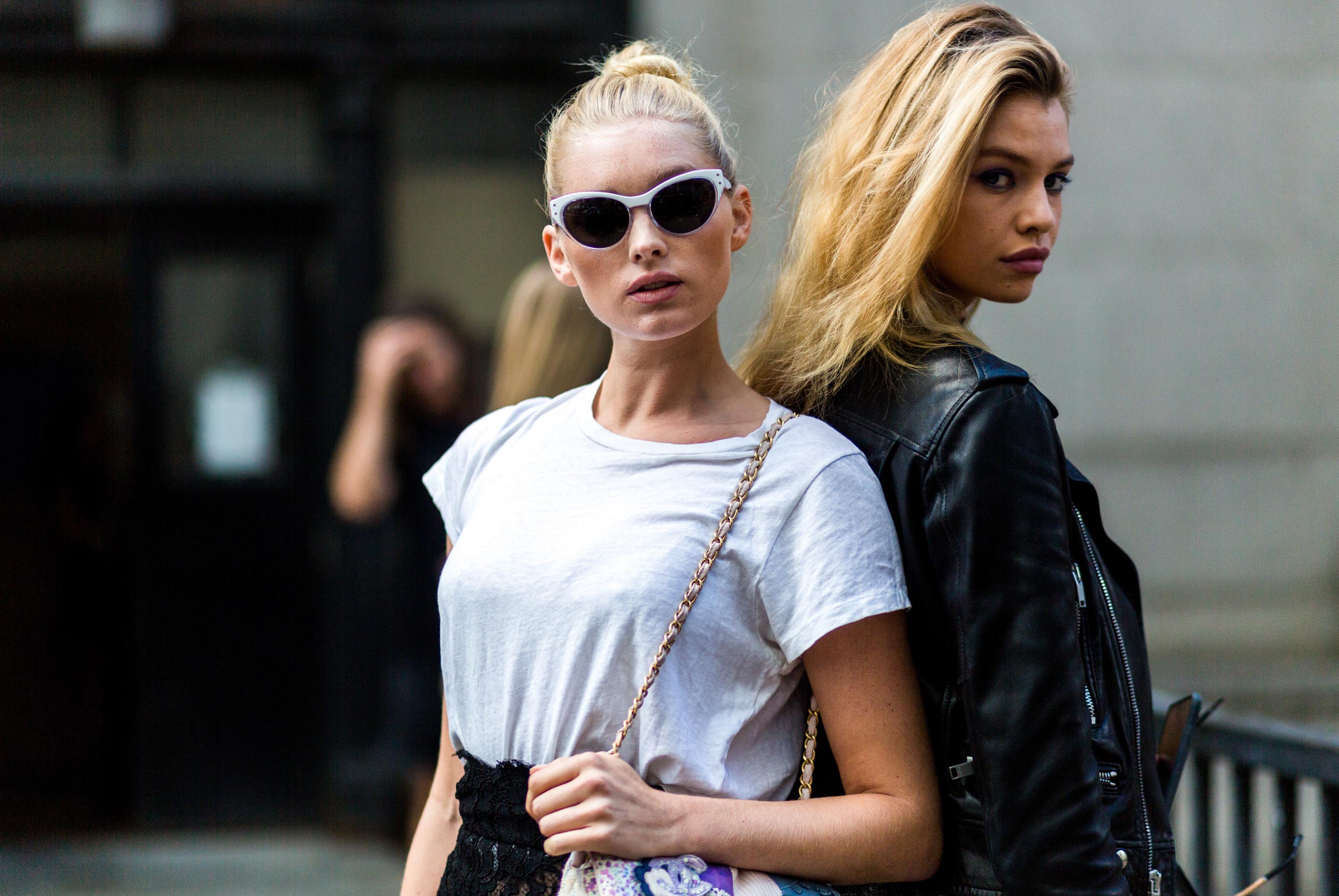 Stella Maxwell attends New York Fashion Week