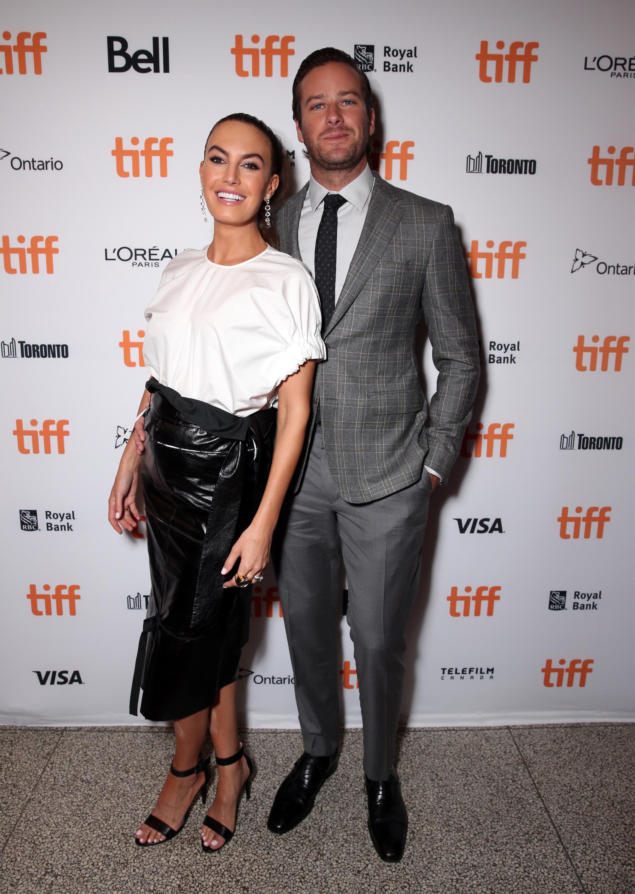 Elizabeth Chambers attends the 2016 Toronto International Film Festival