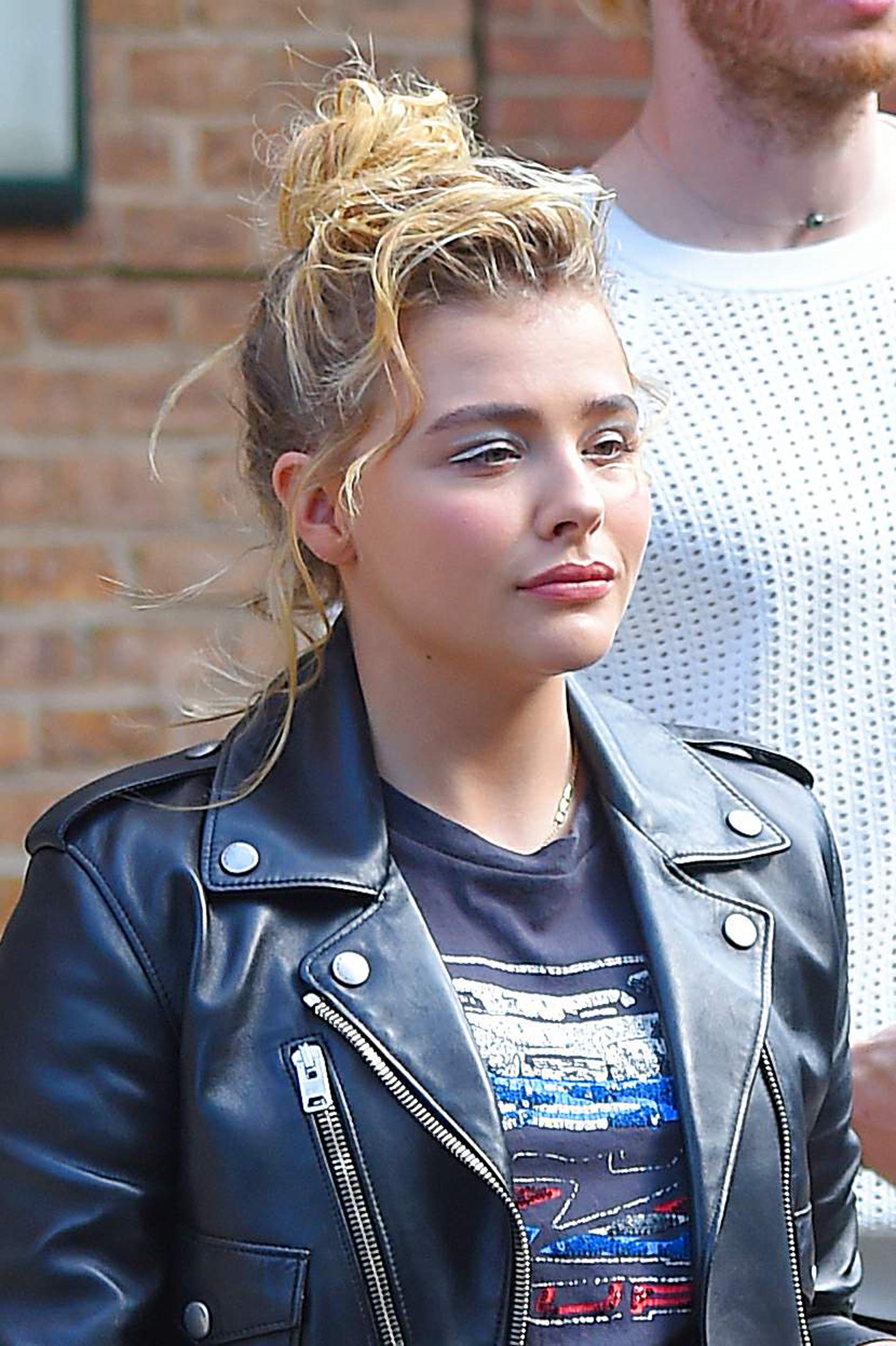 Chloe Moretz seen out in Manhattan