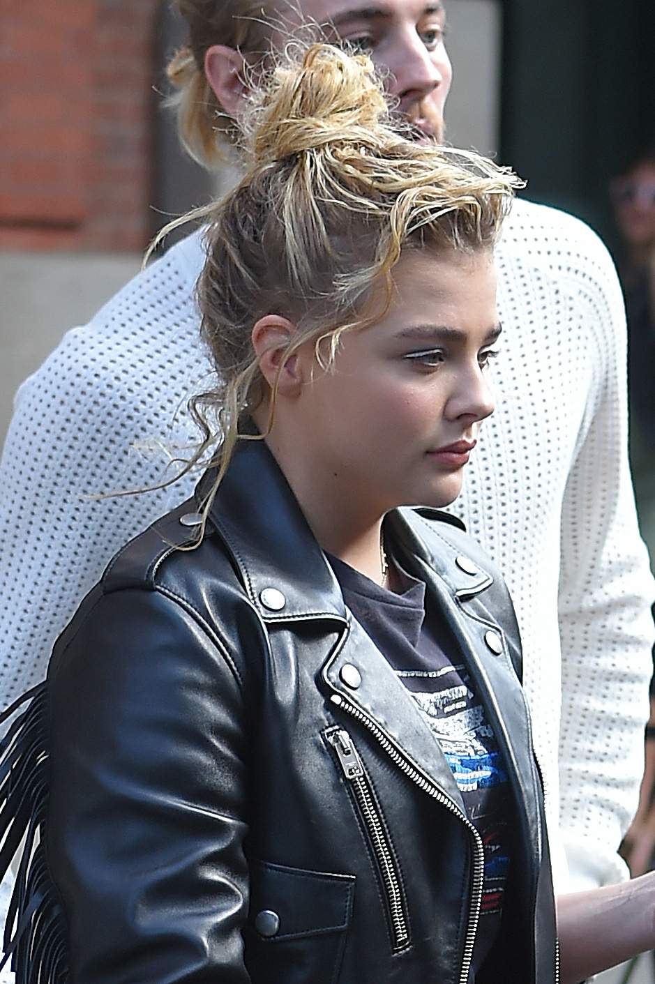 Chloe Moretz seen out in Manhattan