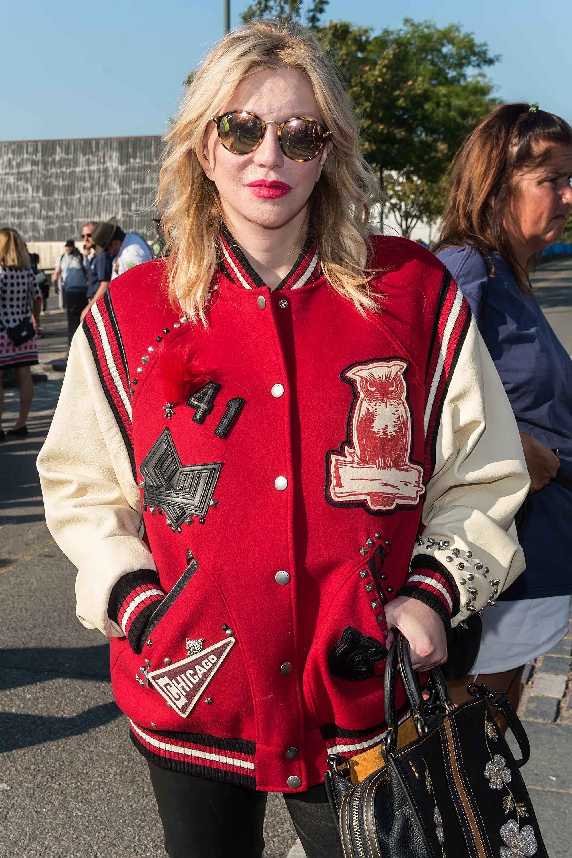 Courtney Love seen out in Manhattan