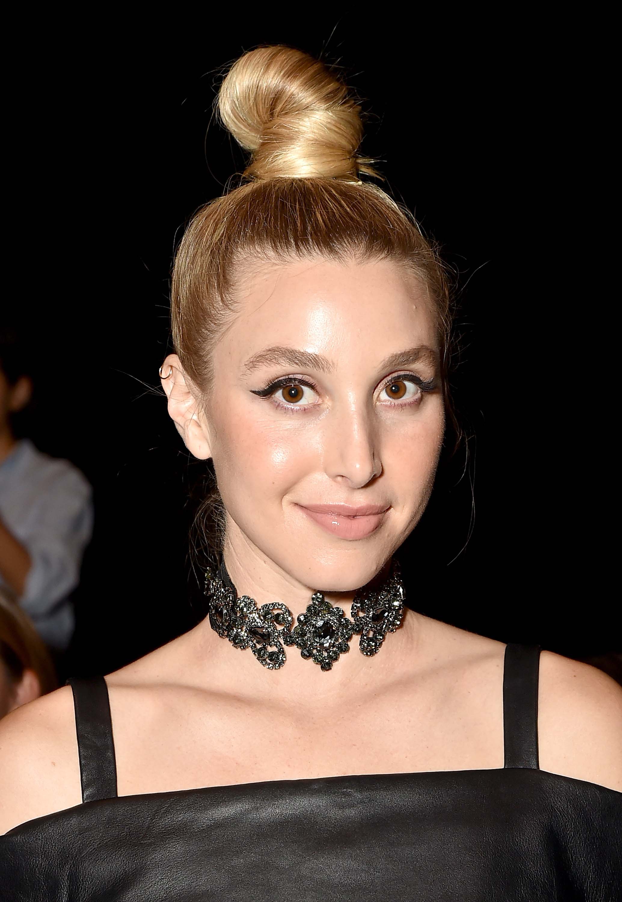 Whitney Port attends the Lanyu fashion show