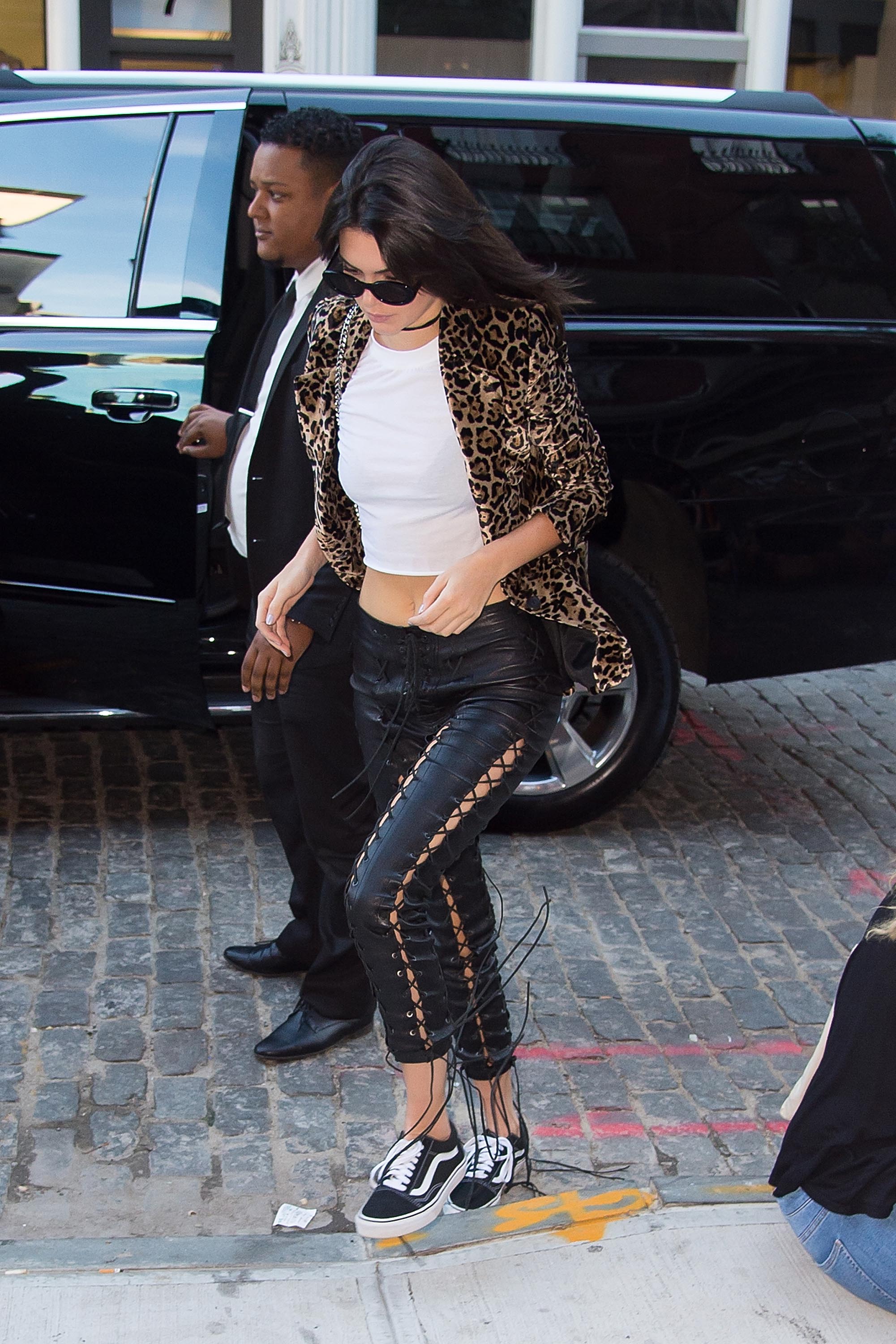 Kendall Jenner is seen in New York City