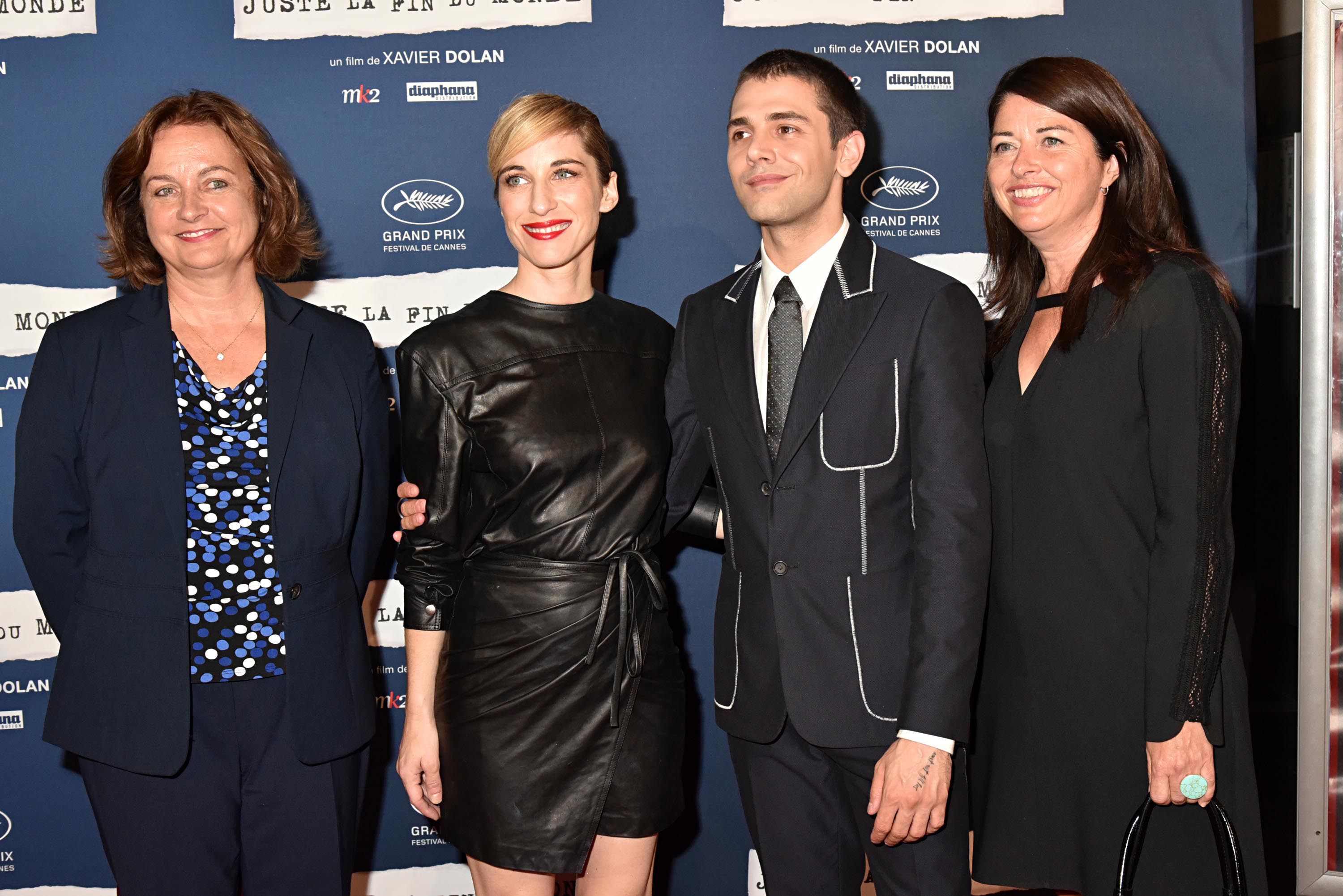 Nancy Grant attends Juste La Fin Du Monde Paris Premiere At MK2 Bibliotheque