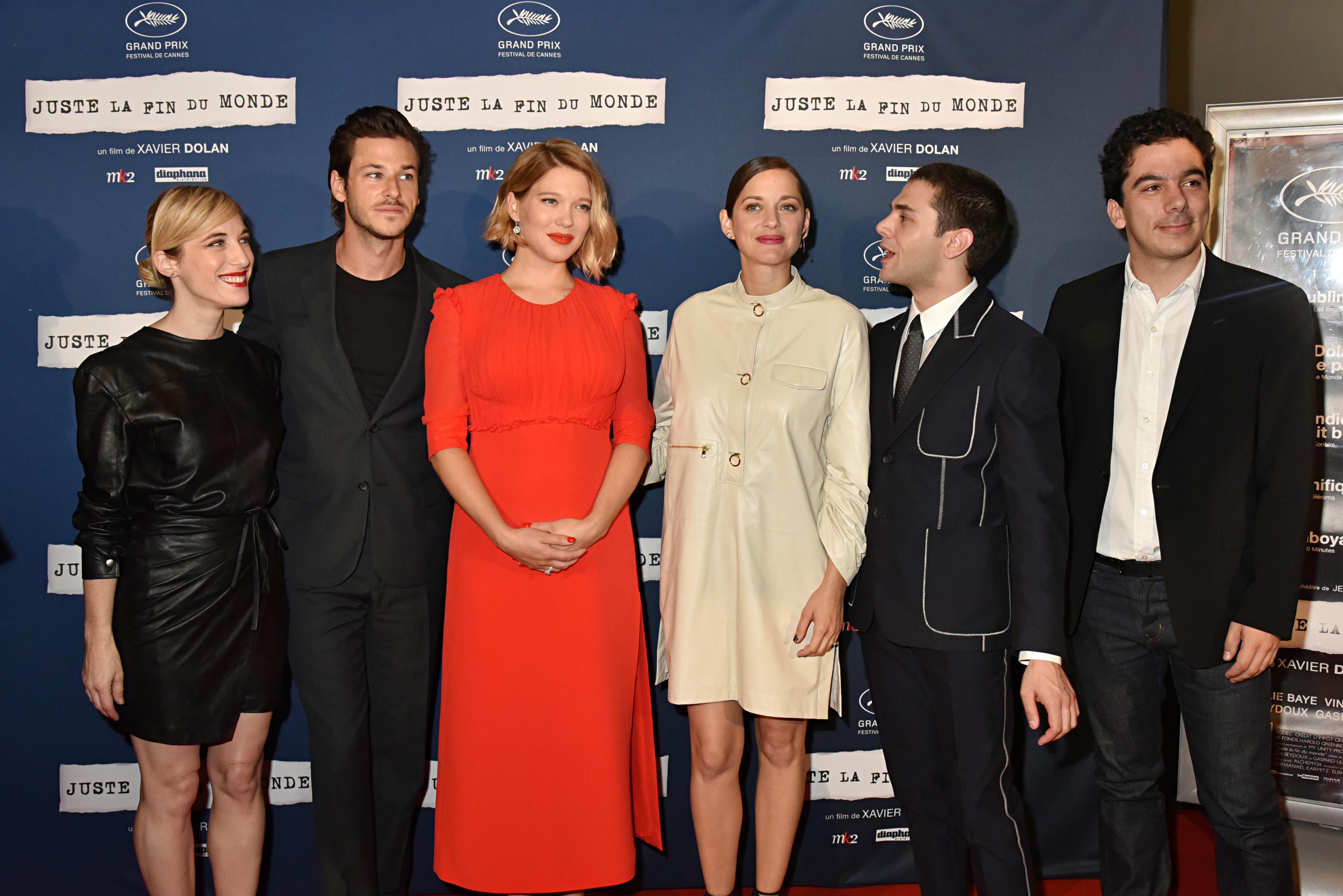 Nancy Grant attends Juste La Fin Du Monde Paris Premiere At MK2 Bibliotheque