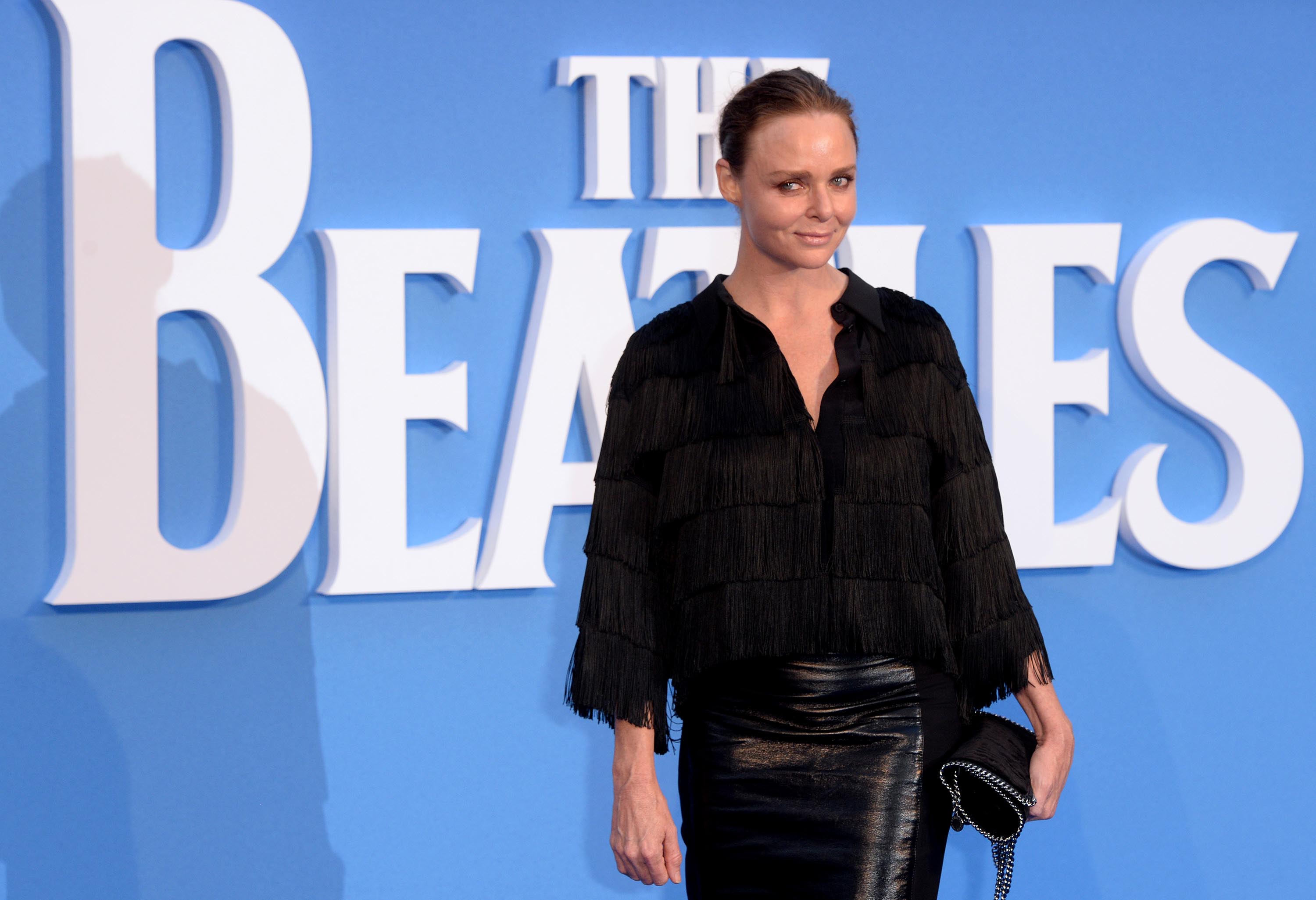 Stella McCartney arrives at The Beatles Eight Days A Week premiere