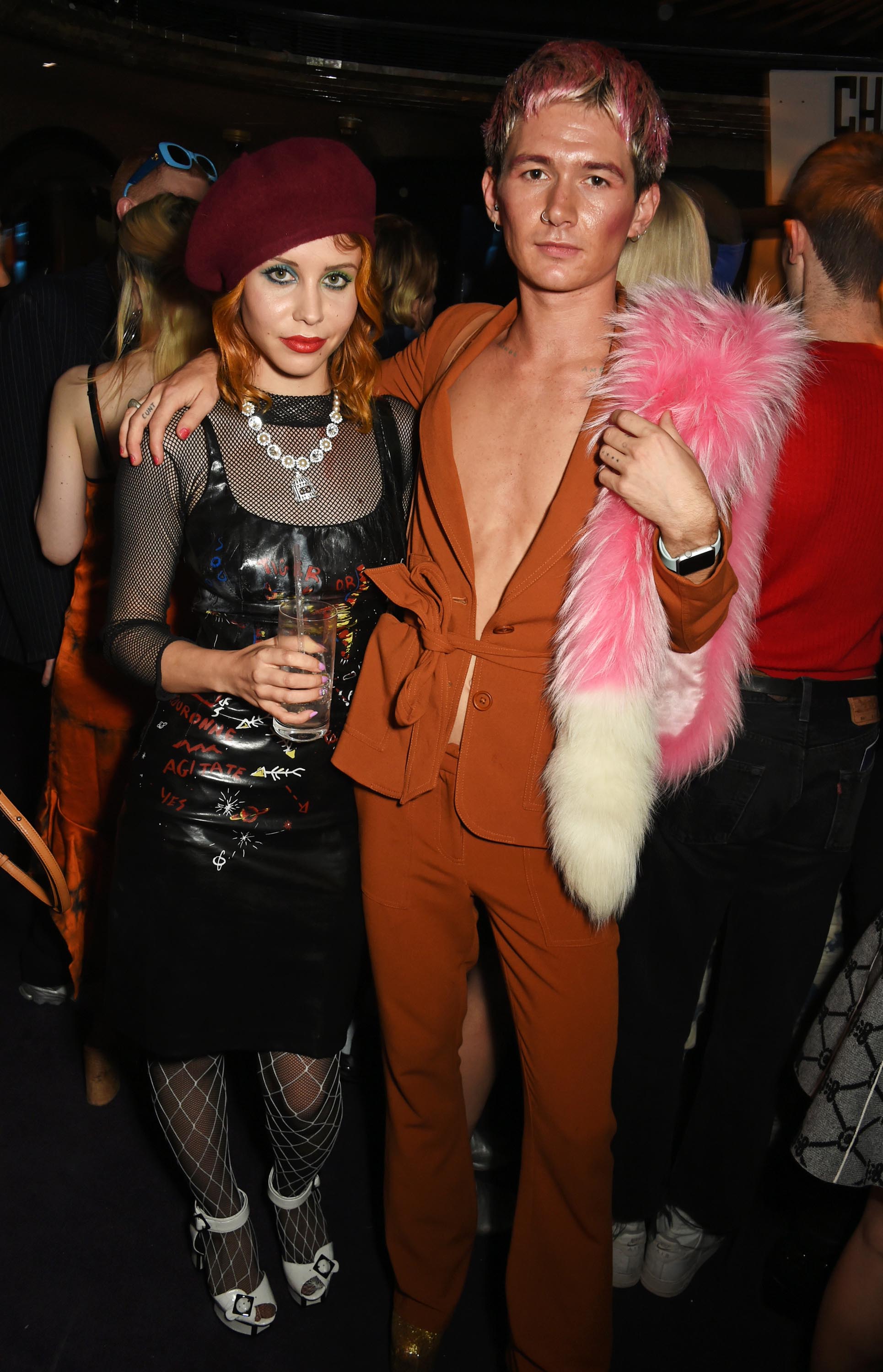 Billie JD Porter attends the LOVE Magazine and Marc Jacobs LFW Party