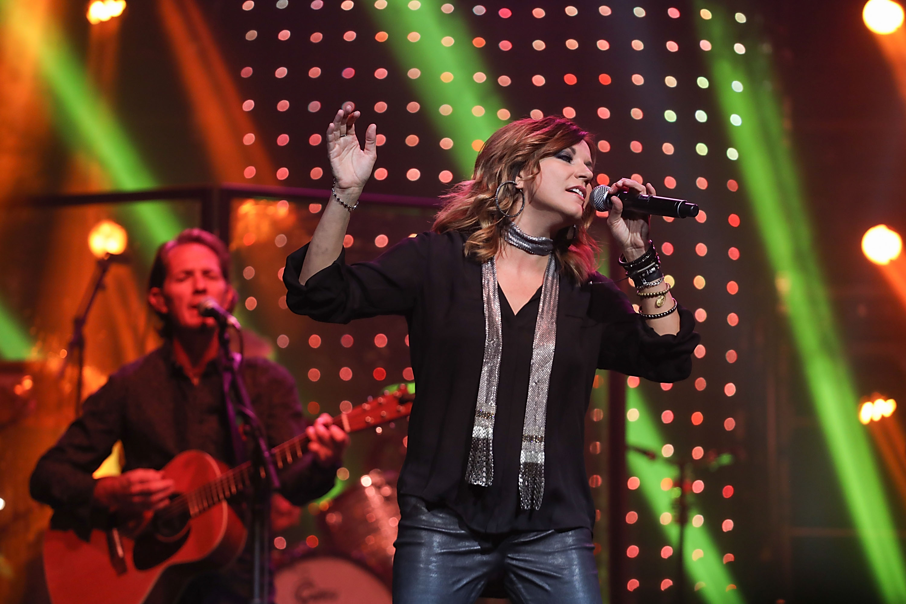 Martina McBride performs at Band Against Cancer