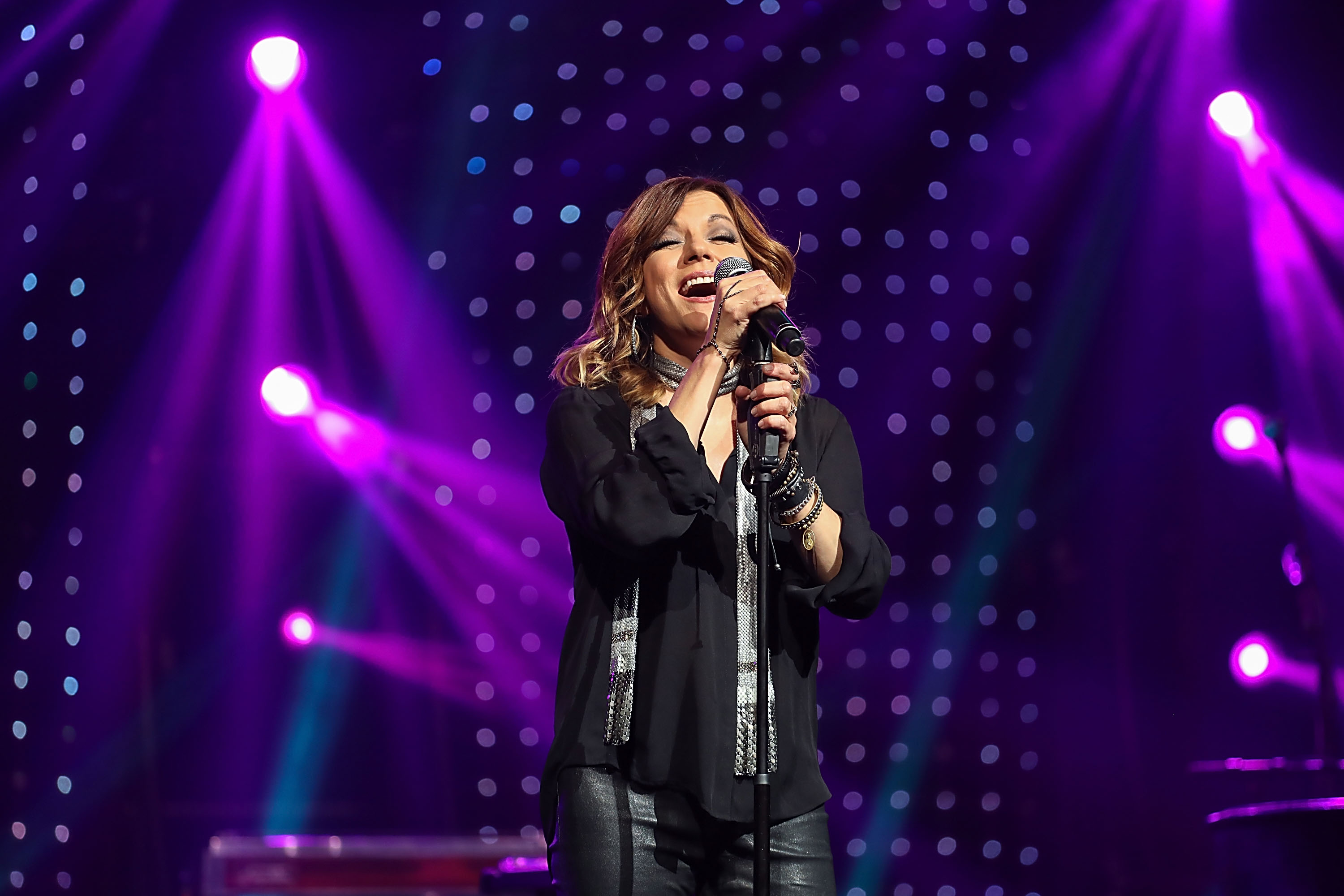 Martina McBride performs at Band Against Cancer