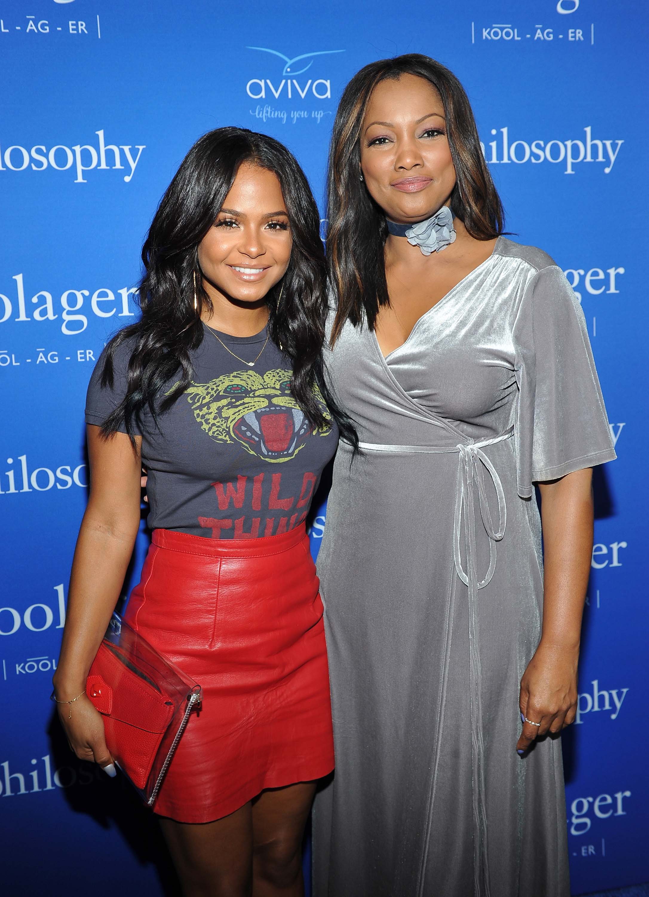 Christina Milian attends Philosophy And Ellen Pompeo Welcome You To The Age Of Cool