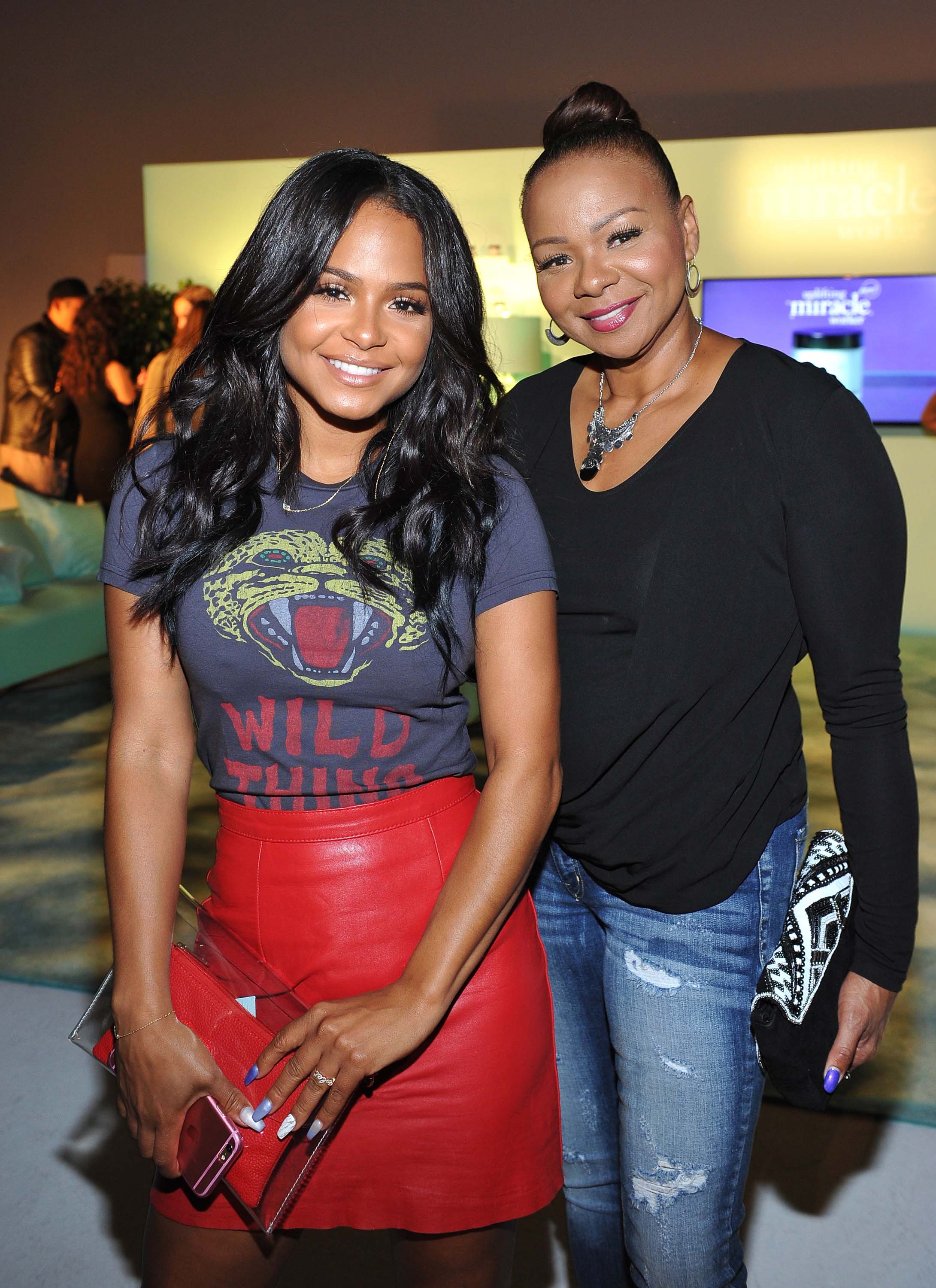 Christina Milian attends Philosophy And Ellen Pompeo Welcome You To The Age Of Cool