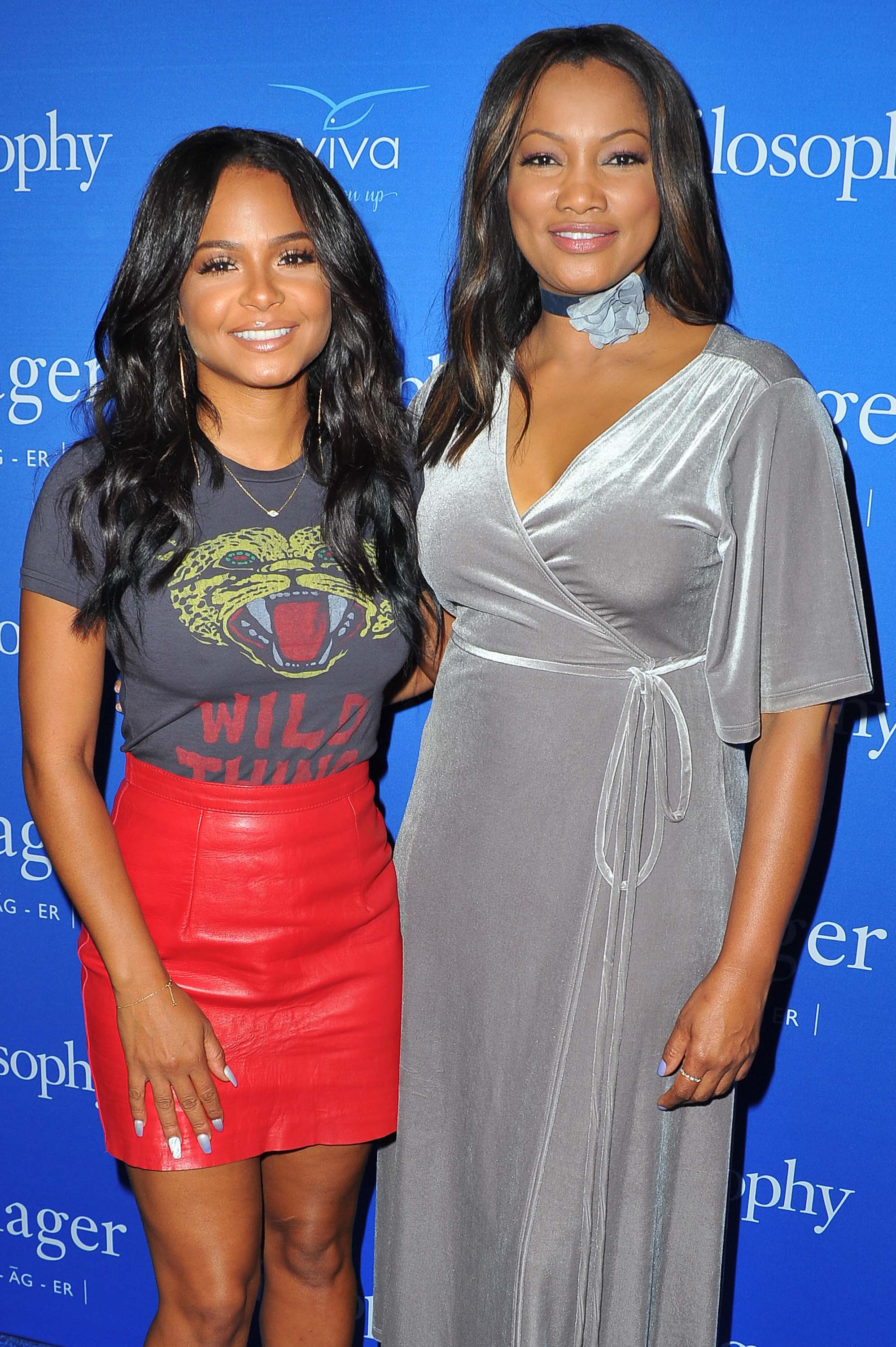 Christina Milian attends Philosophy And Ellen Pompeo Welcome You To The Age Of Cool