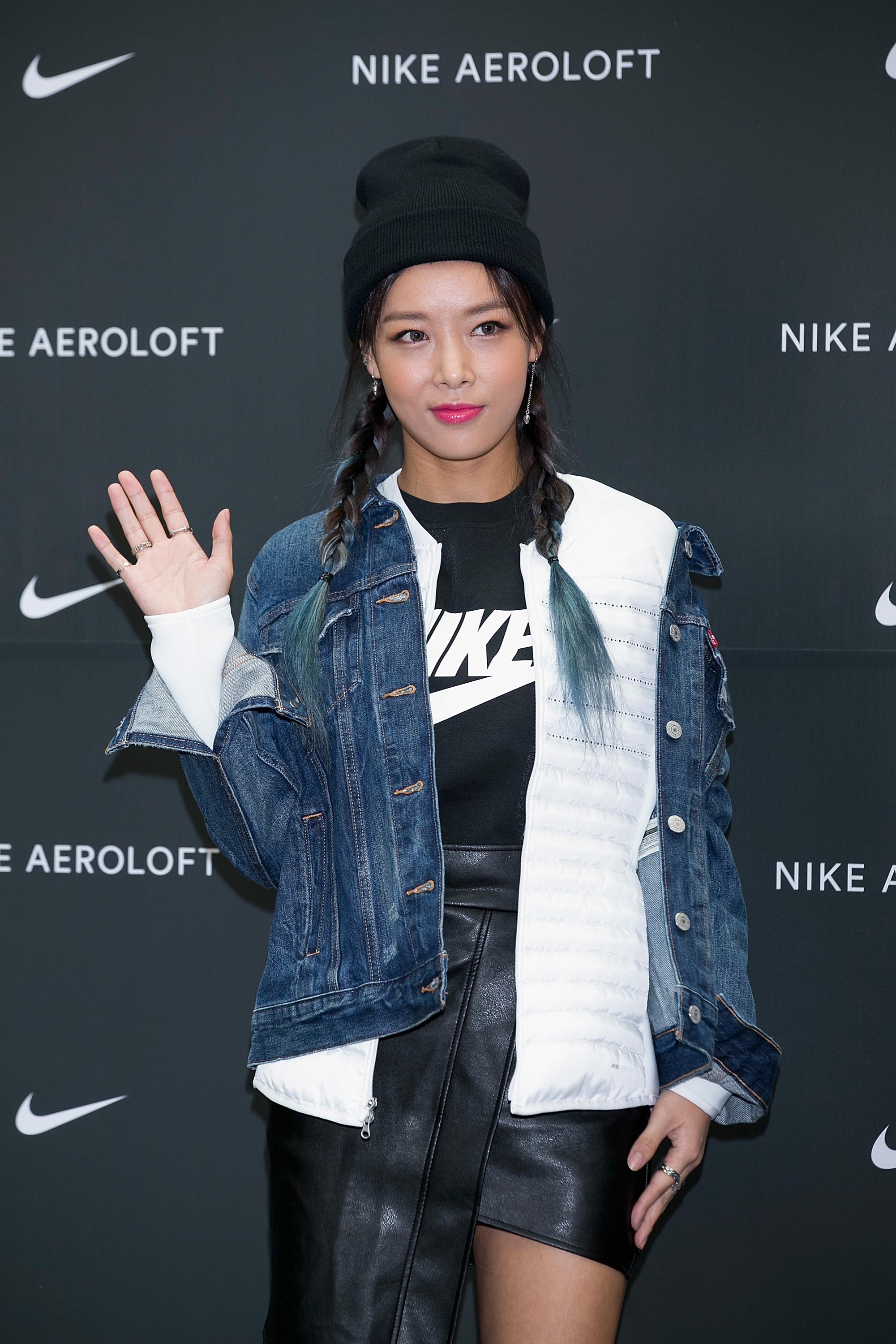 Kim Yubin attends the NIKE Golf Aeroloft Pop Up Store Launch