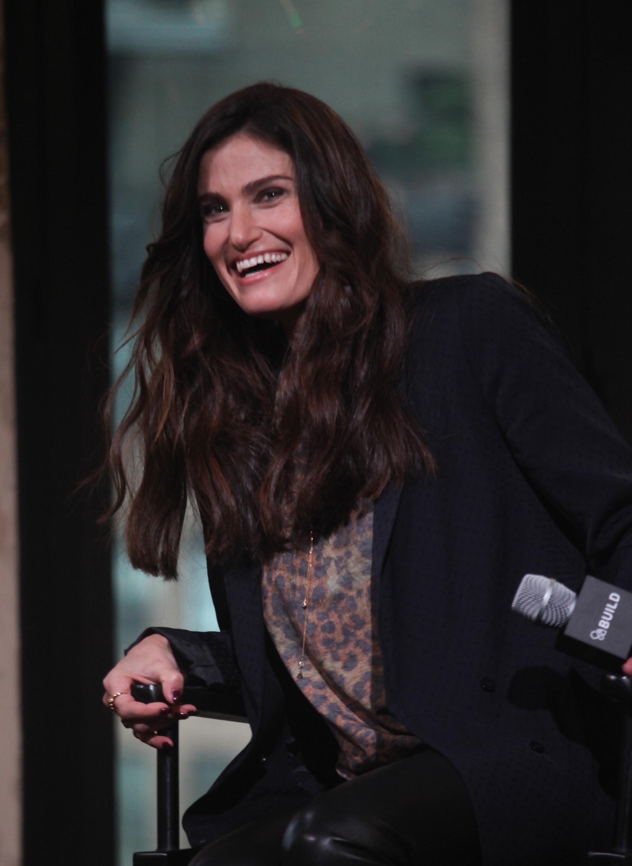 Idina Menzel visits The Elvis Duran Z100 Morning Show