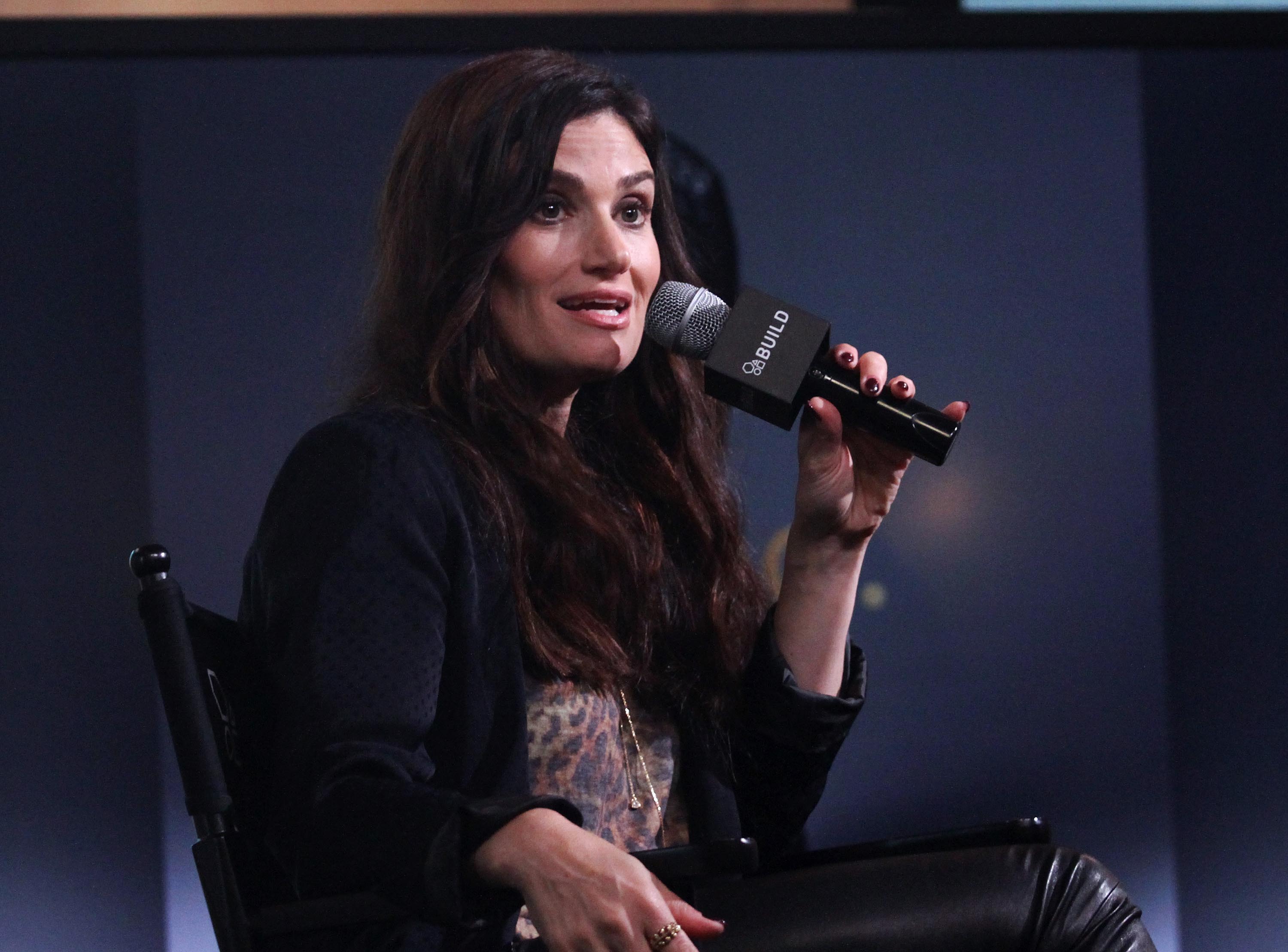 Idina Menzel visits The Elvis Duran Z100 Morning Show