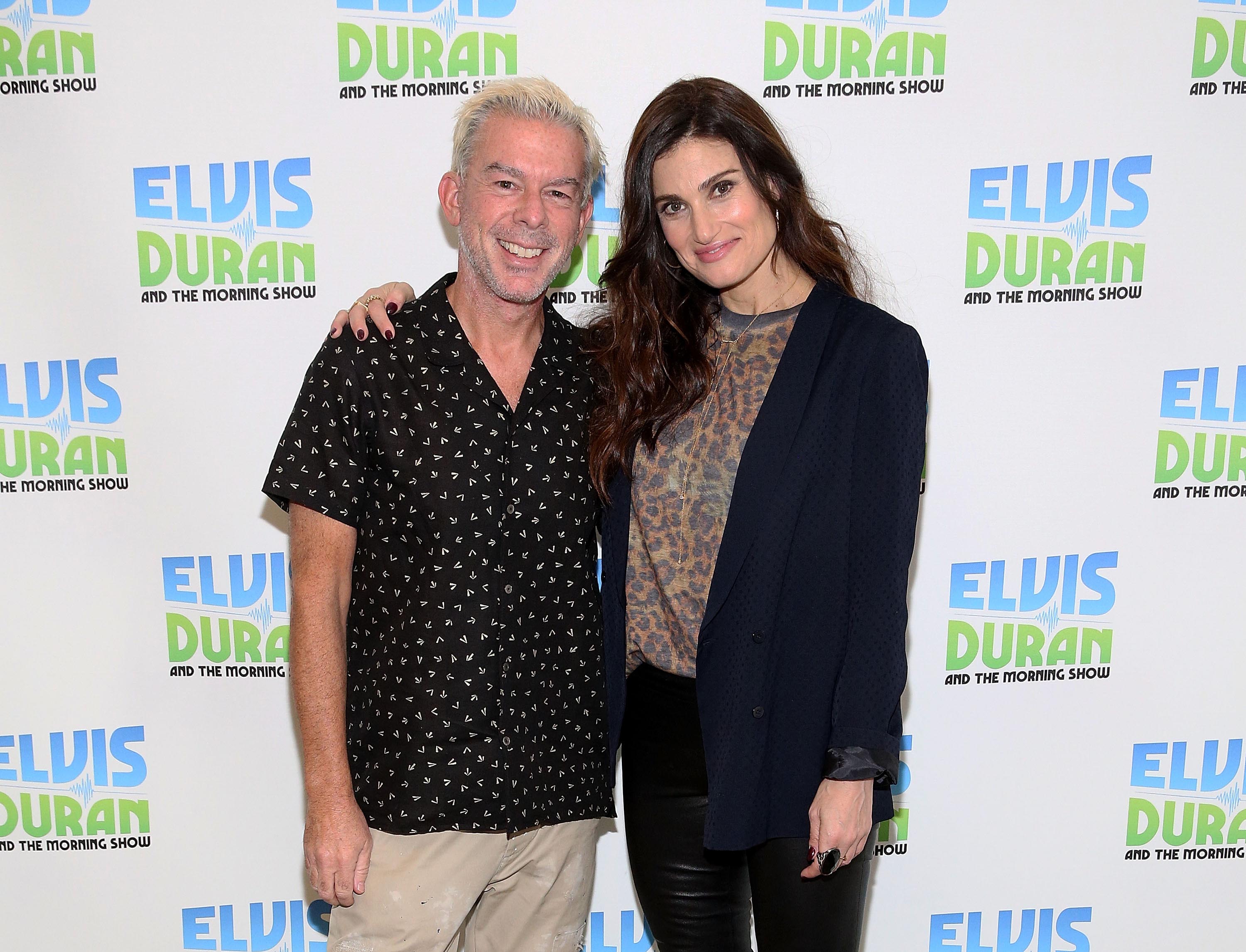 Idina Menzel visits The Elvis Duran Z100 Morning Show