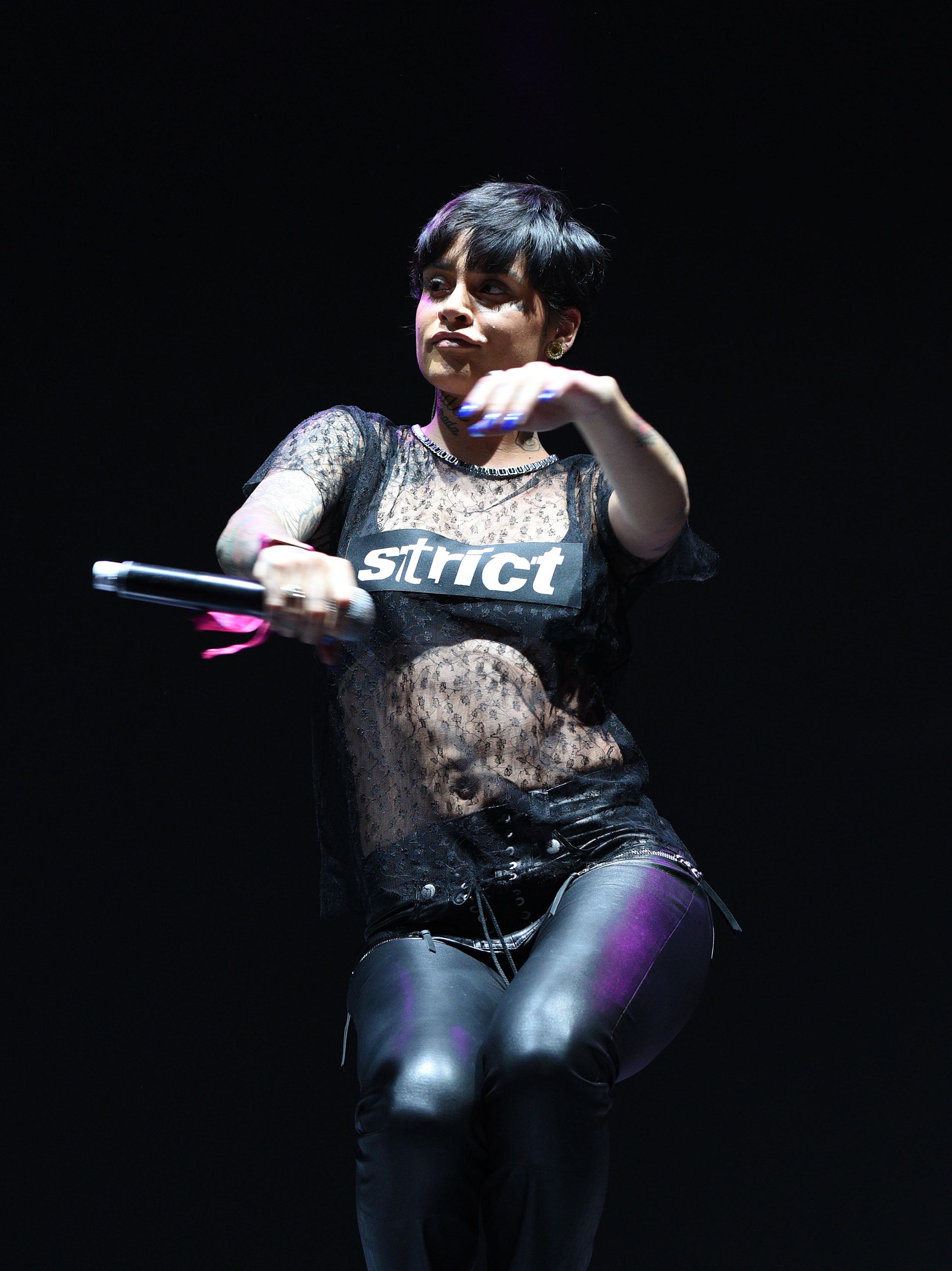 Kehlani performs during the 2016 Life is Beautiful festival