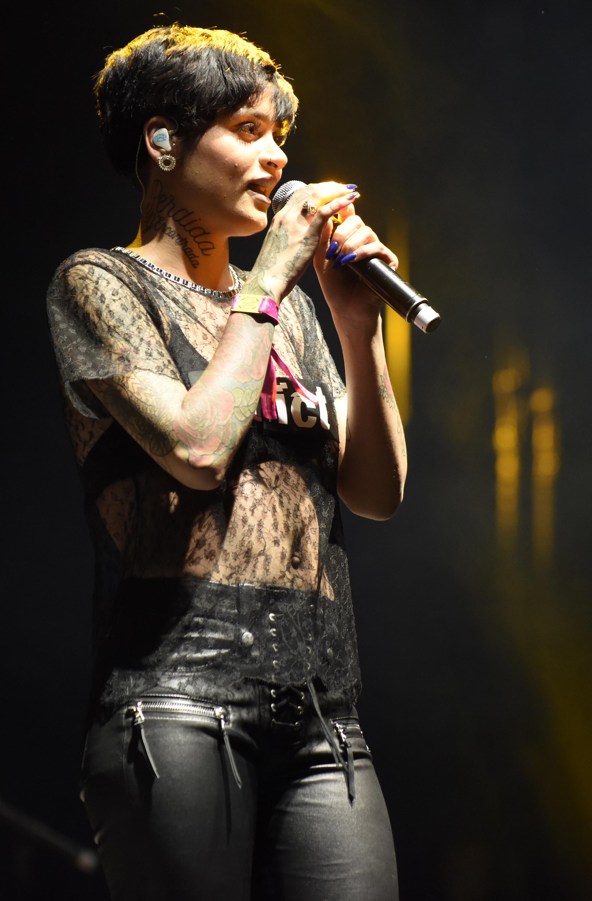 Kehlani performs during the 2016 Life is Beautiful festival