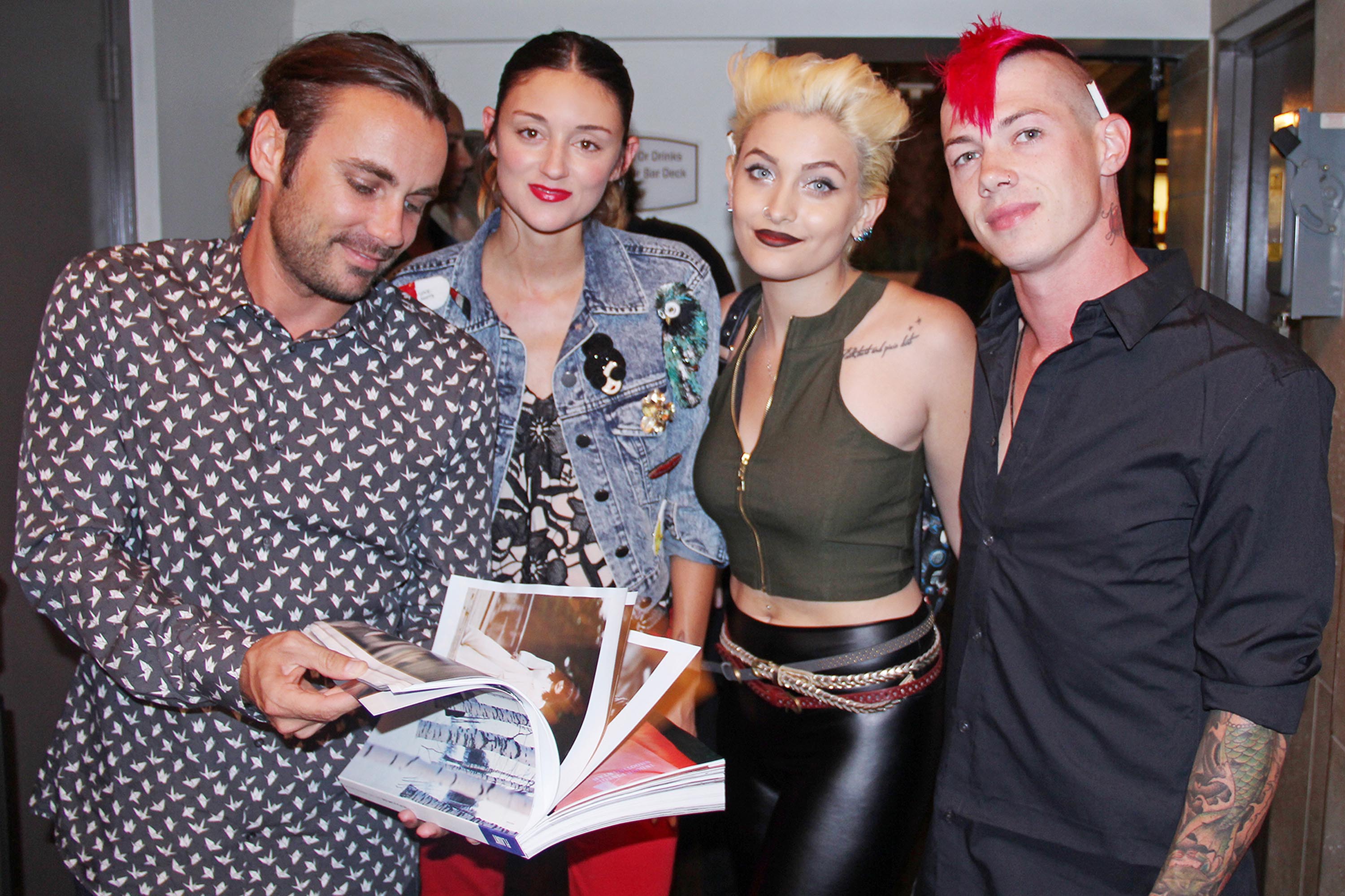 Paris Jackson attends launch of Flaunt Magazine’s Oh La La Land