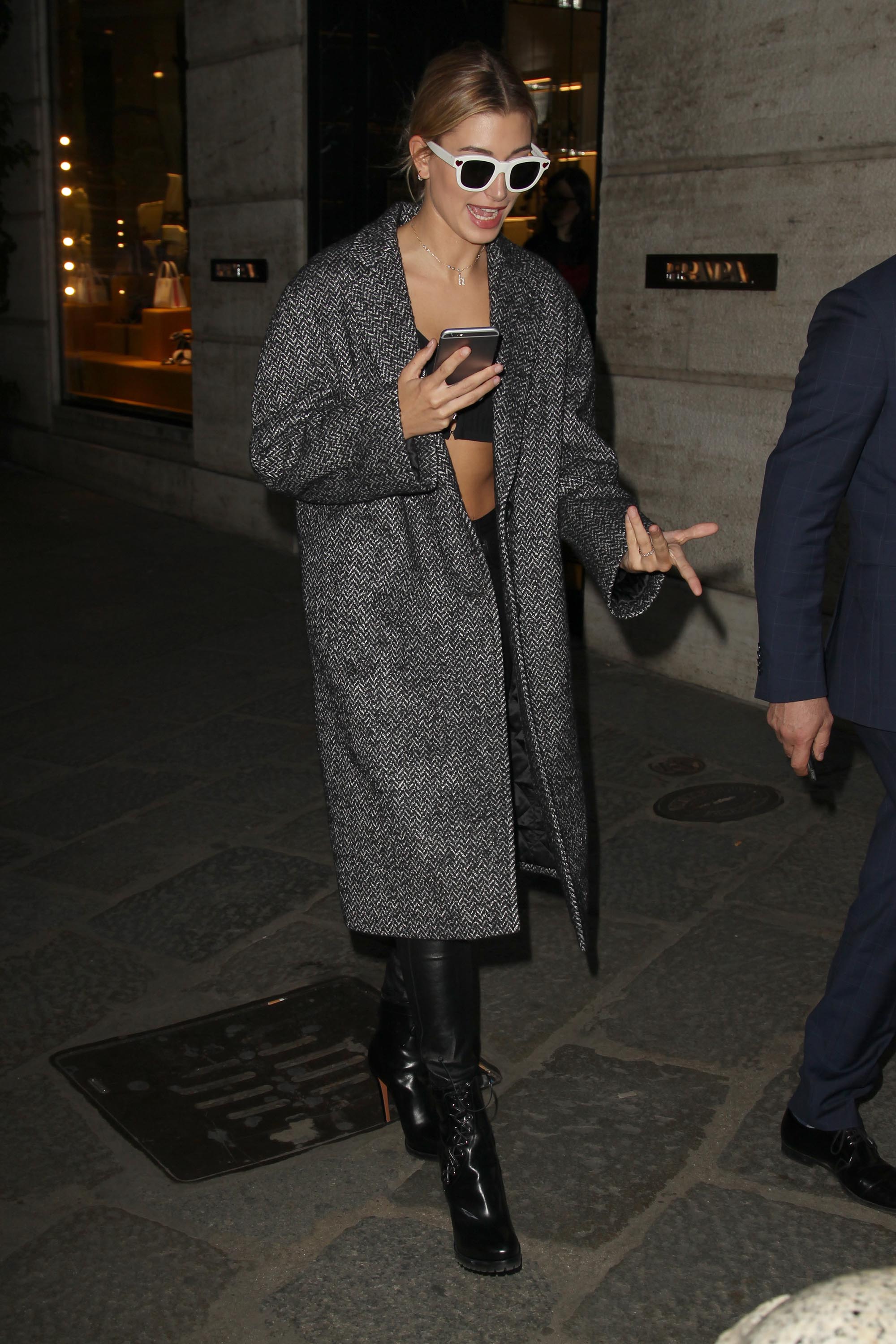 Hailey Baldwin out and about in Milan