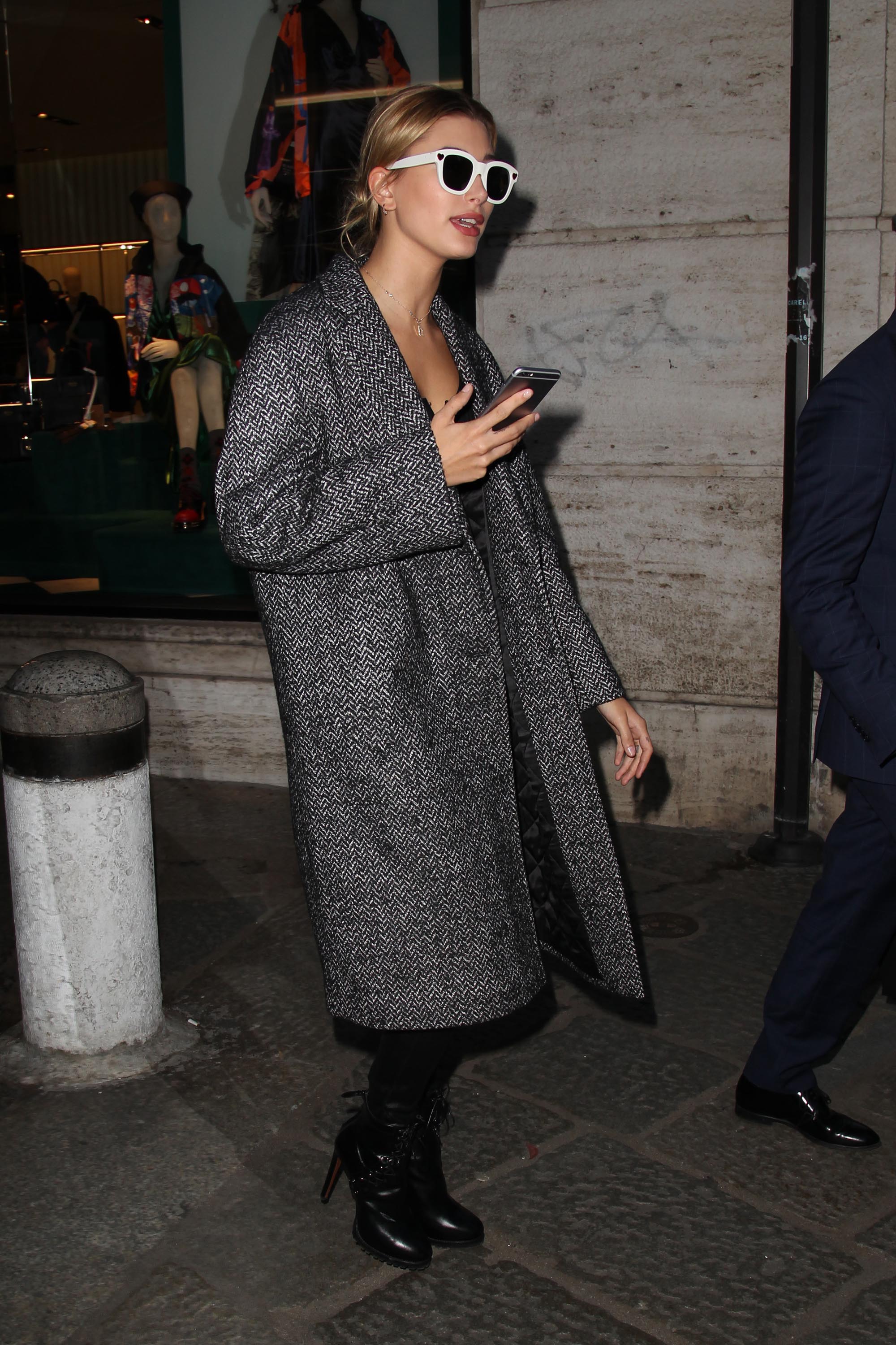 Hailey Baldwin out and about in Milan