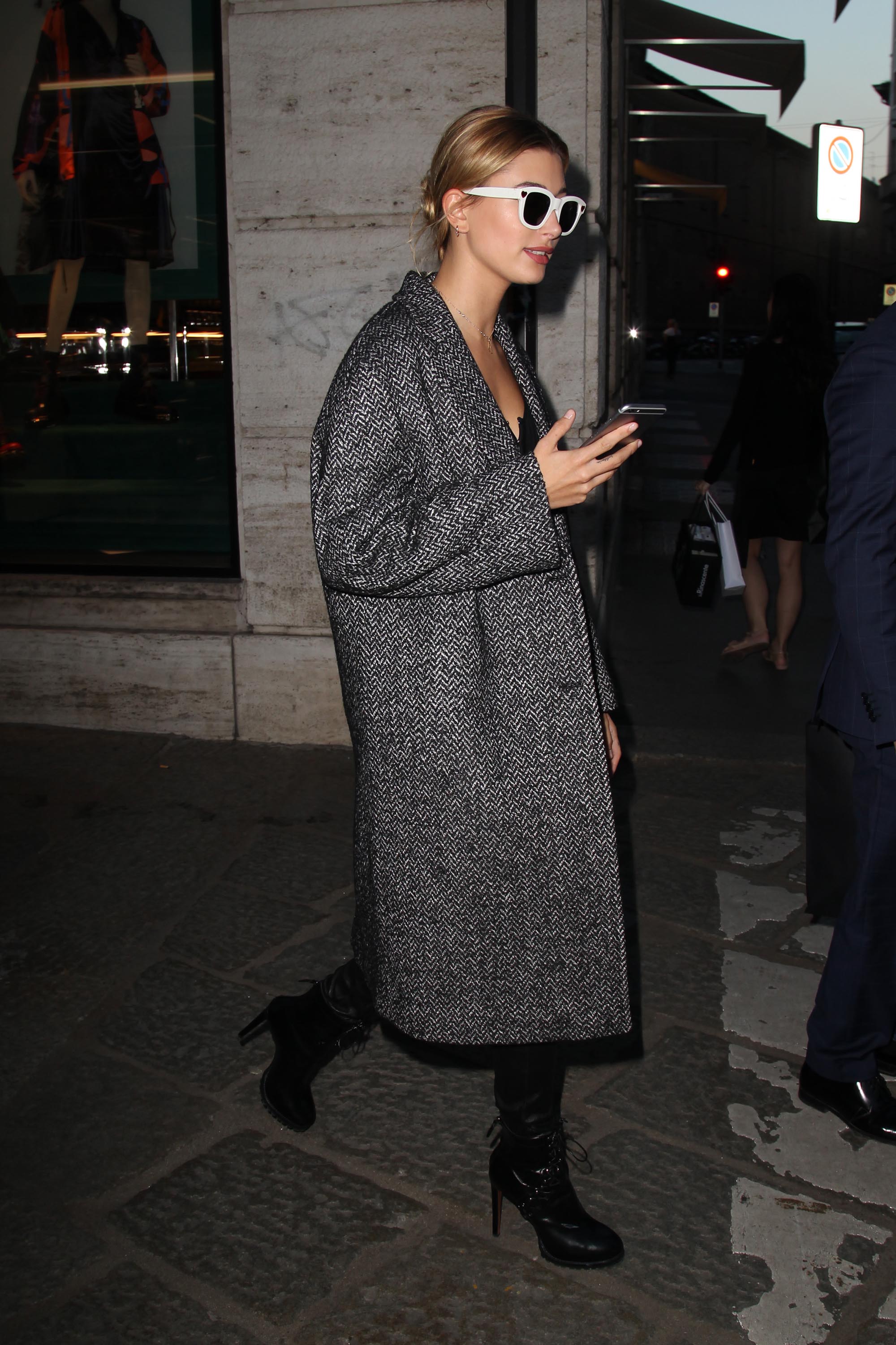 Hailey Baldwin out and about in Milan