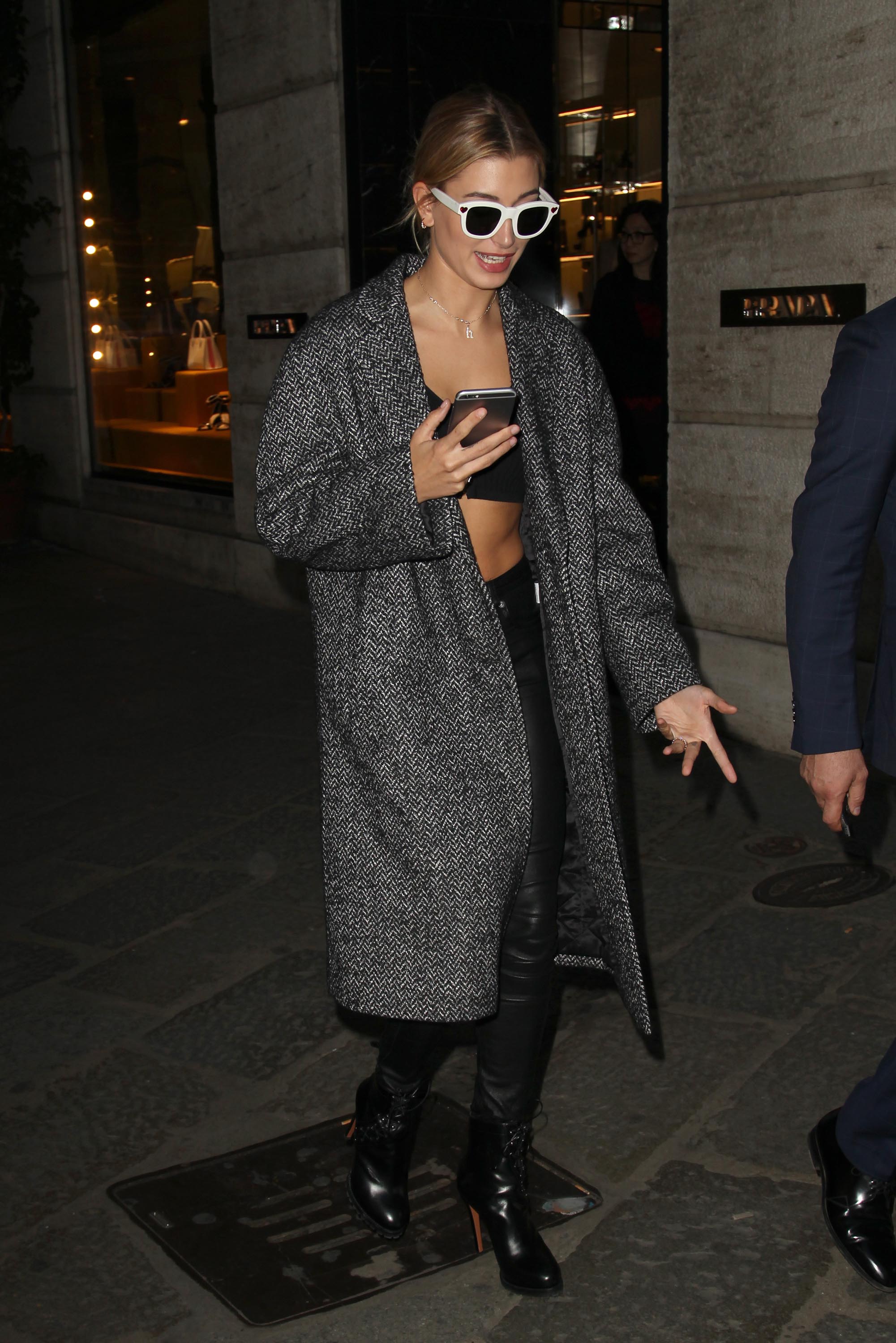 Hailey Baldwin out and about in Milan