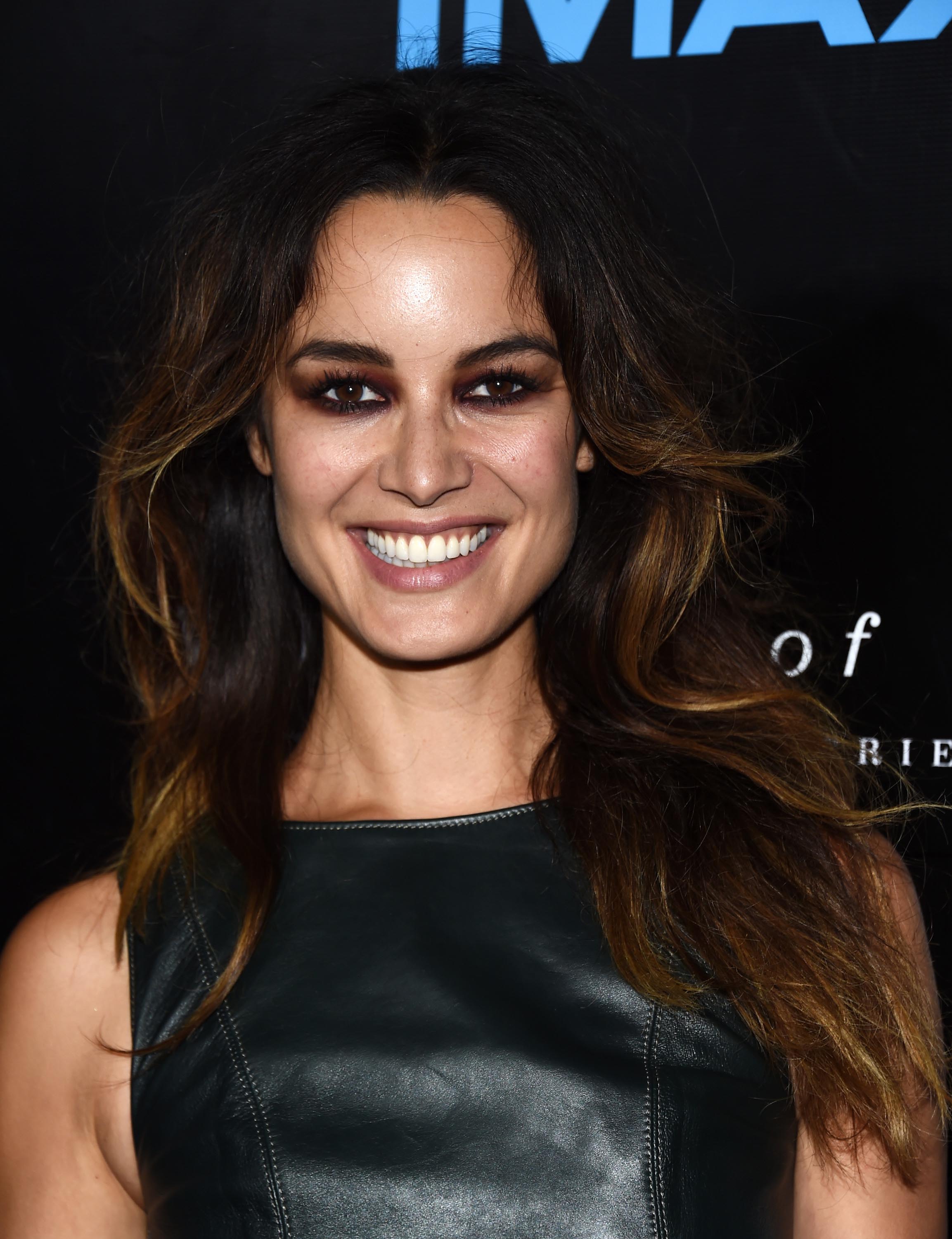 Berenice Marlohe arrives at the premiere of Voyage Of Time The IMAX Experience