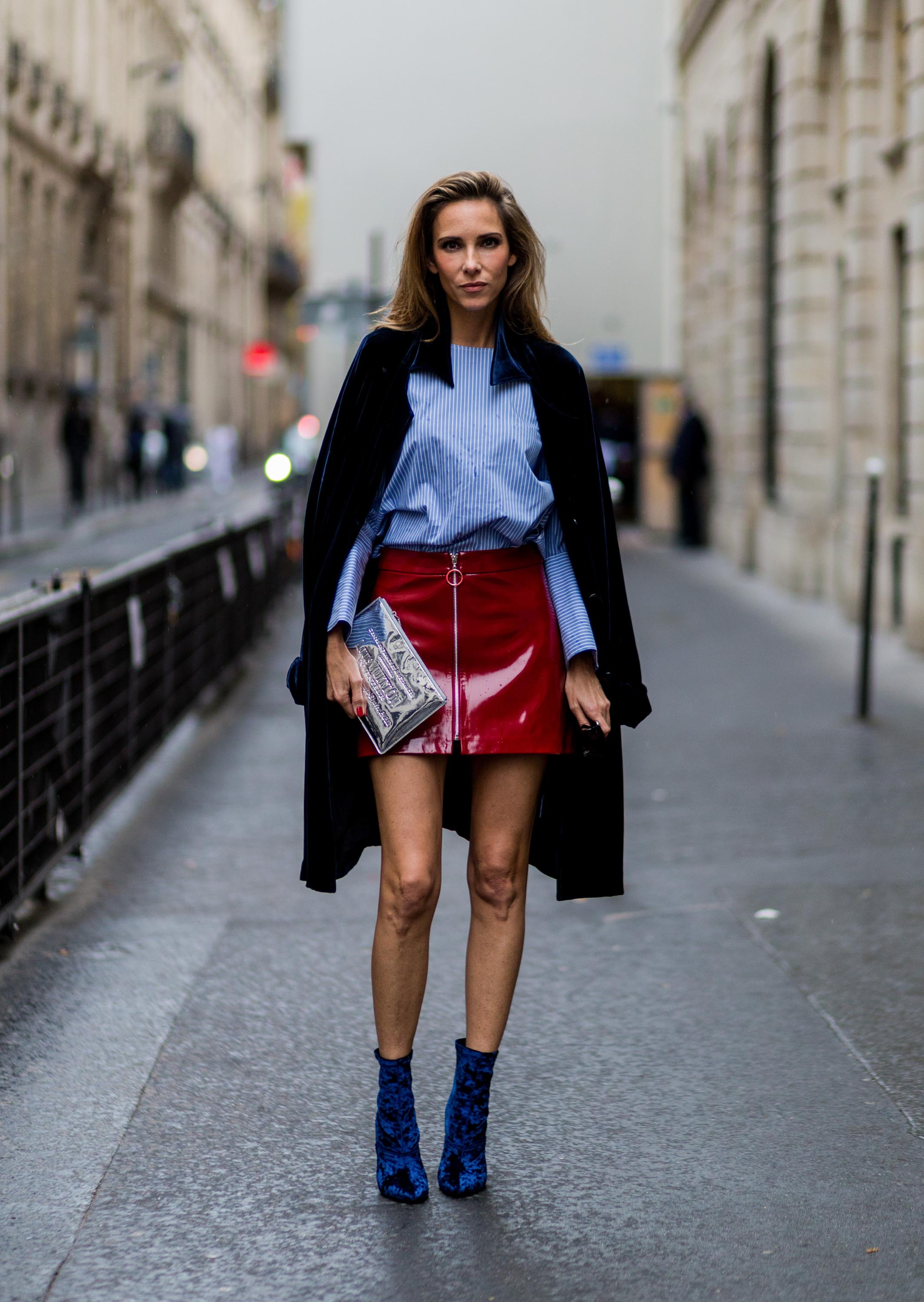 Alexandra Lapp at Paris Fashion Week