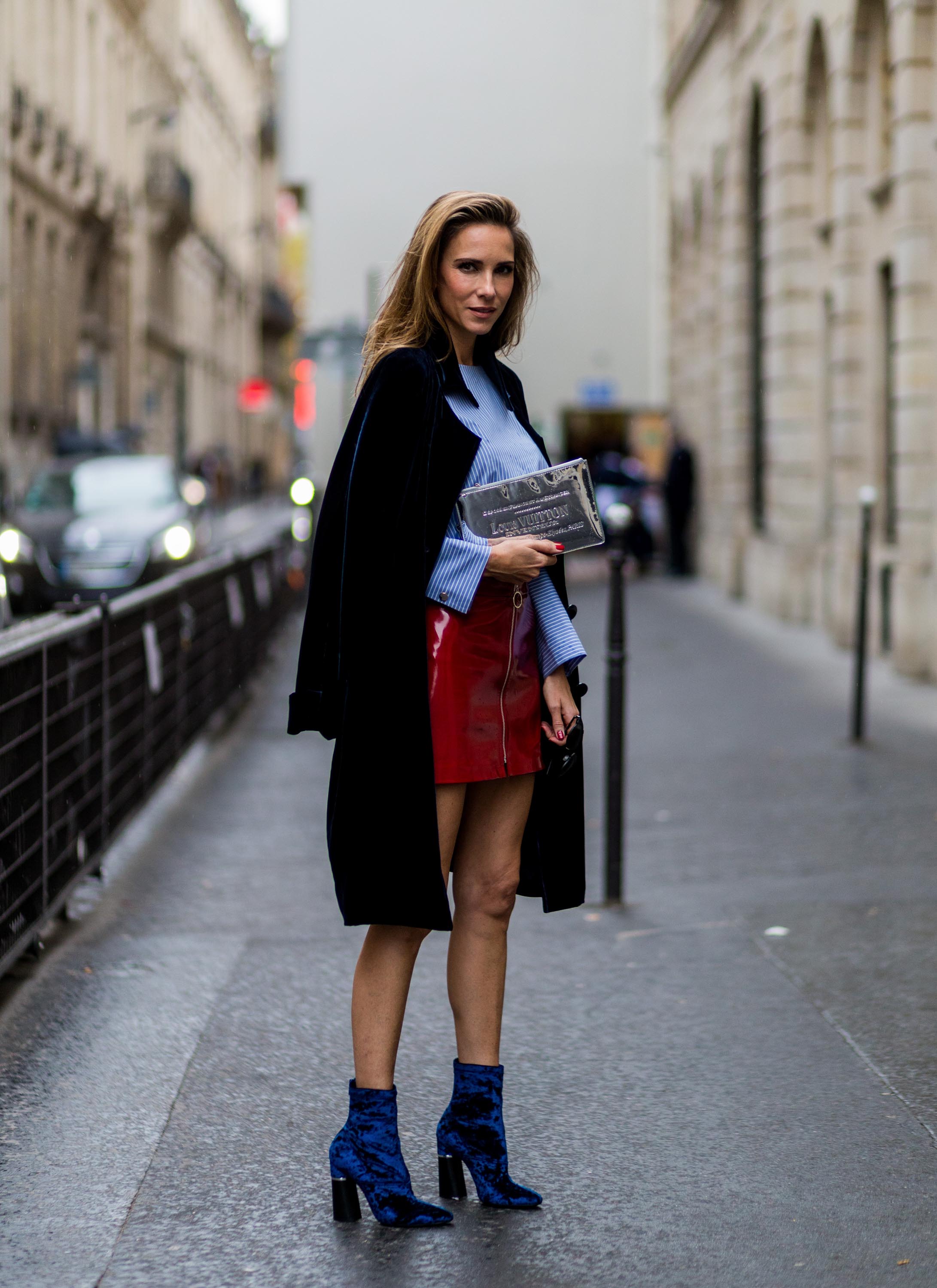 Alexandra Lapp at Paris Fashion Week