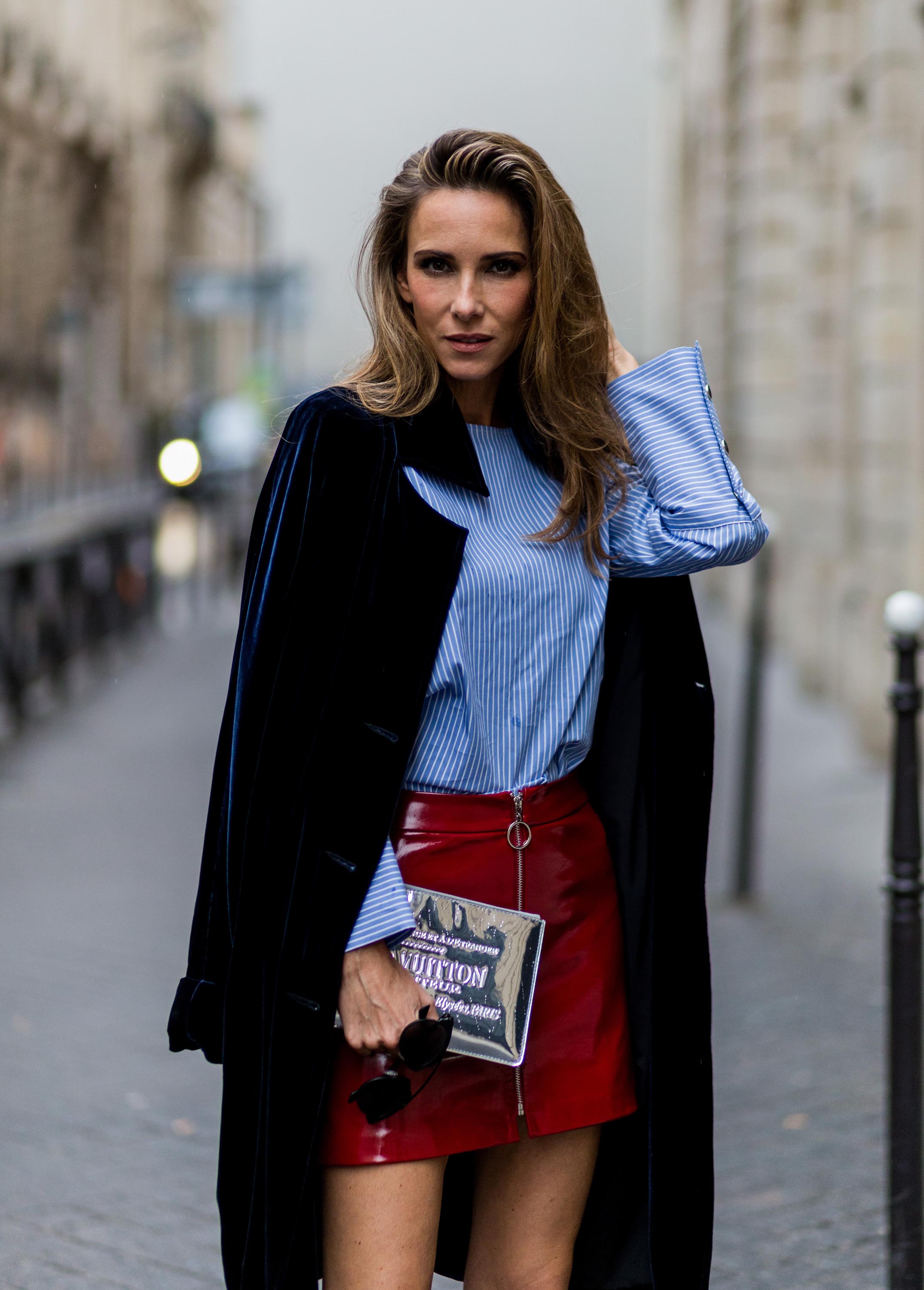 Alexandra Lapp at Paris Fashion Week