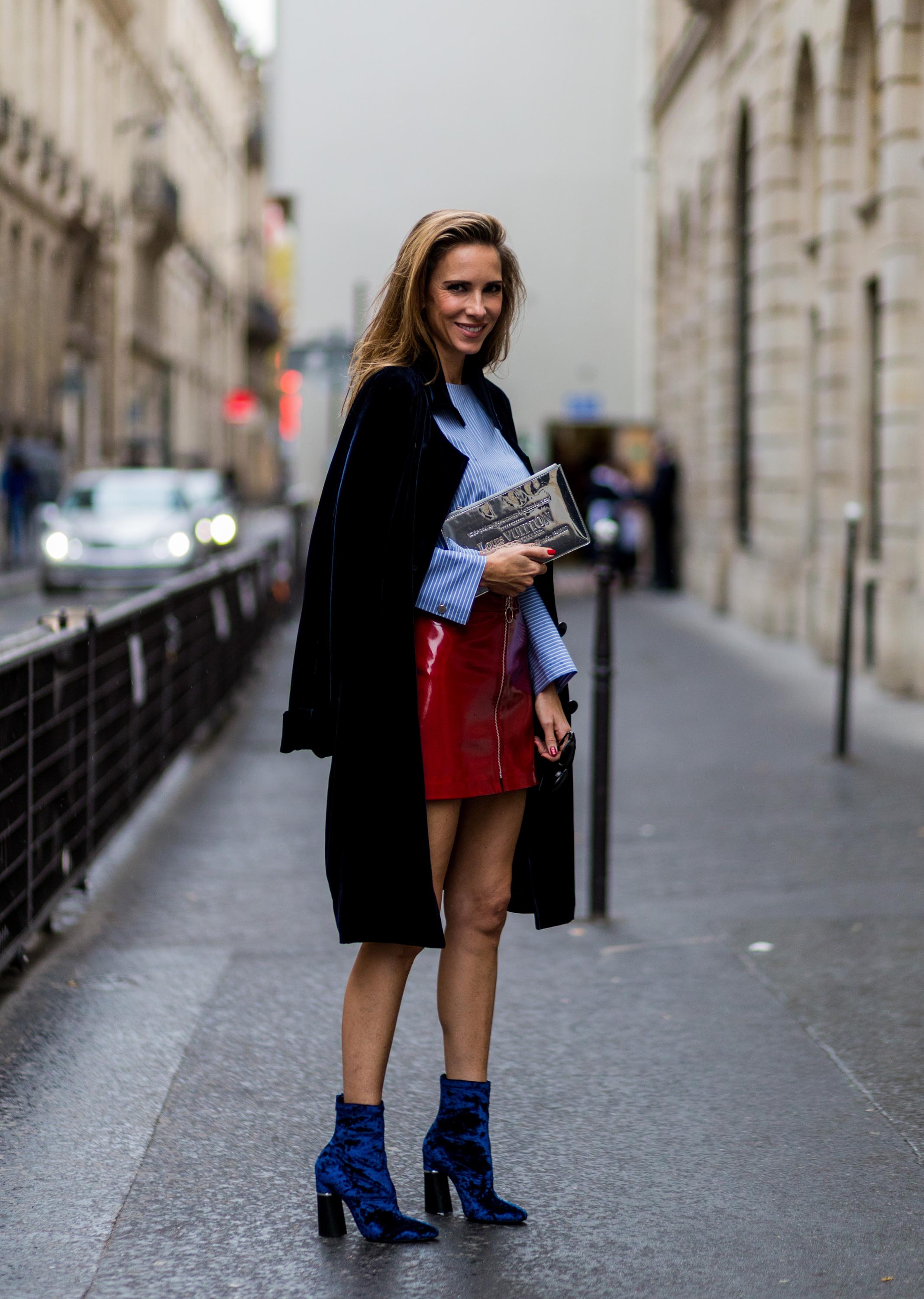 Alexandra Lapp at Paris Fashion Week
